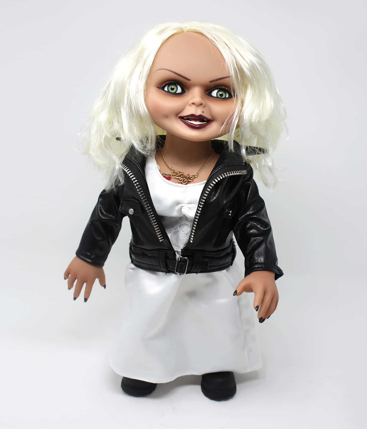 Bride of Chucky, platinum blonde hair, green eyes, HD Phone Wallpaper