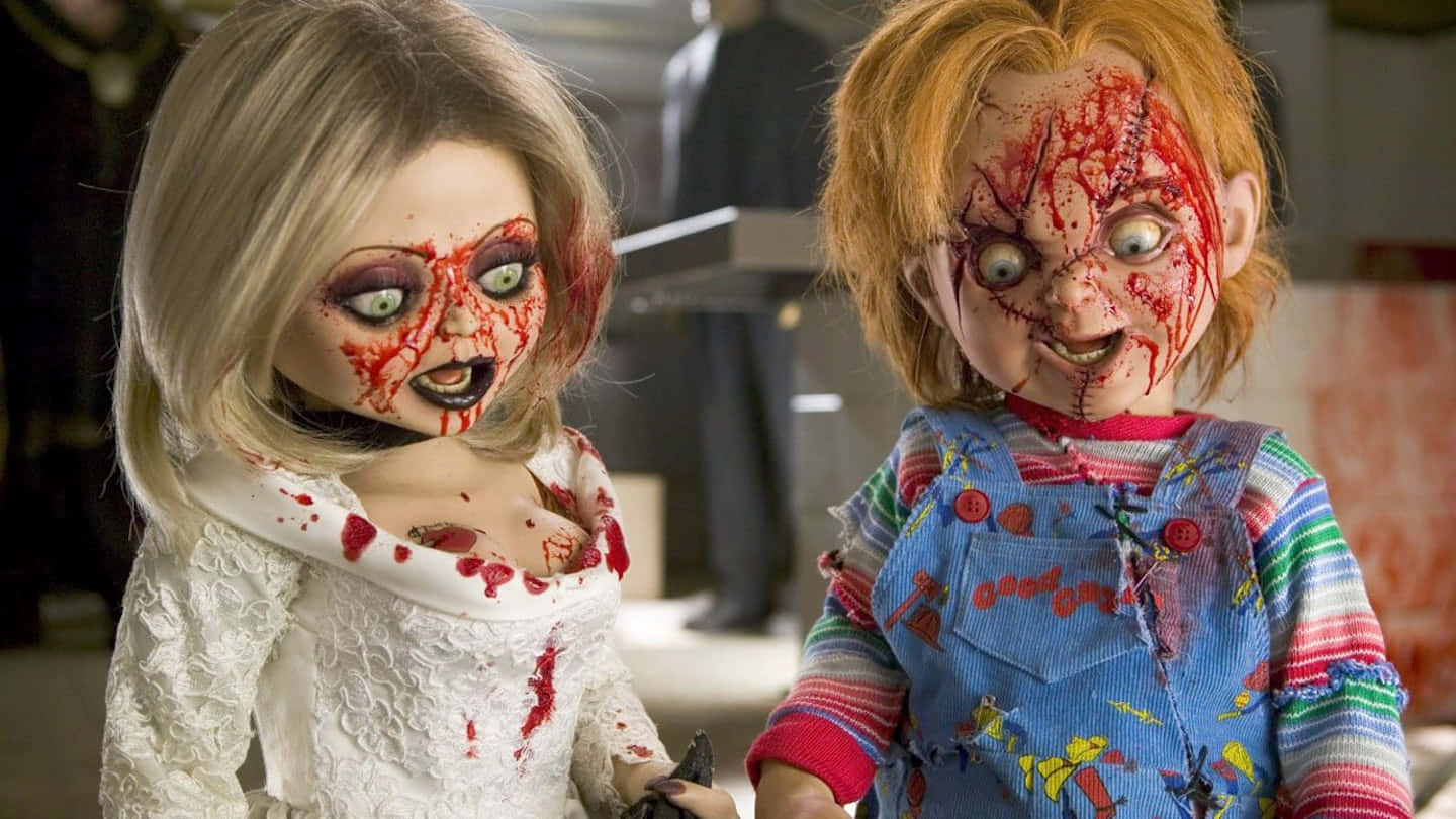 Bride of Chucky, Chucky, stitched faces, HD Desktop Wallpaper