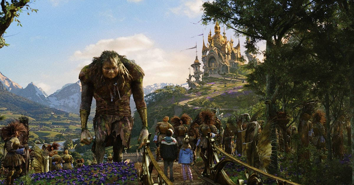 Bridge To Terabithia, fantasy forest, wooden bridge, SD Desktop Wallpaper