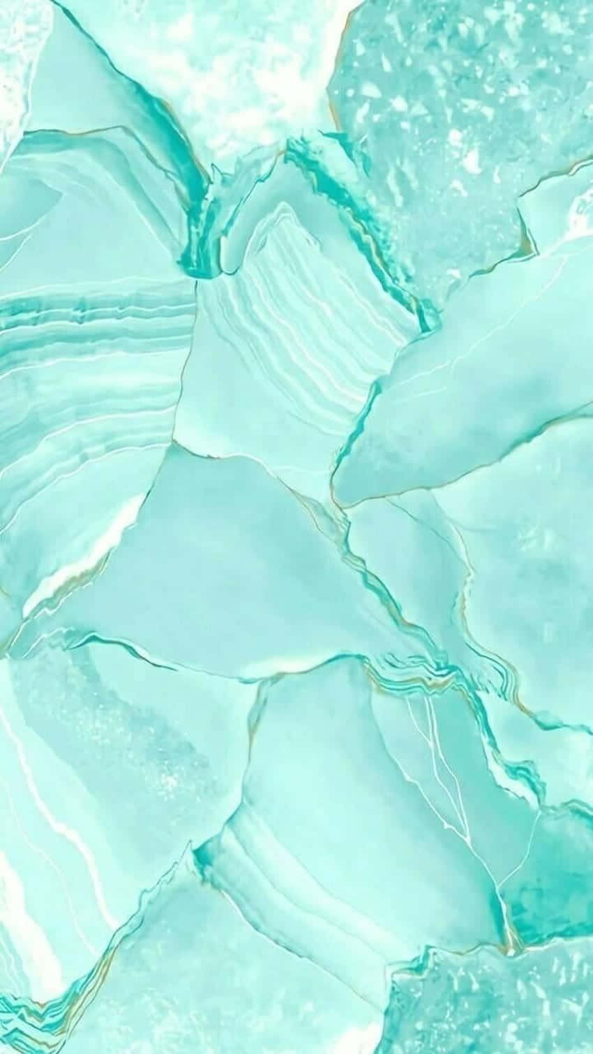 turquoise marble texture, aqua, white, HD Phone Wallpaper