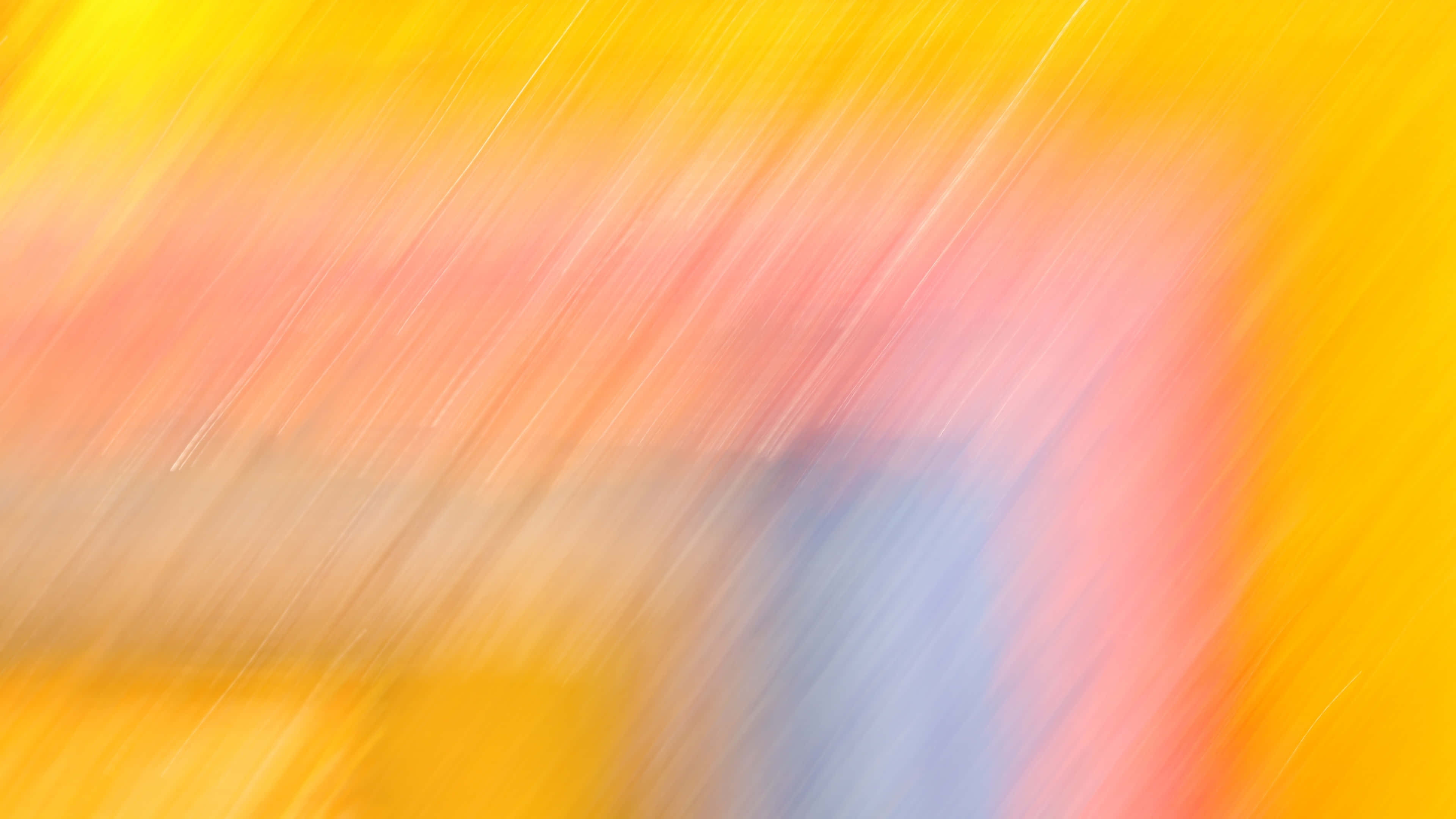 yellow orange, blue, abstract motion blur, 4K Desktop Wallpaper