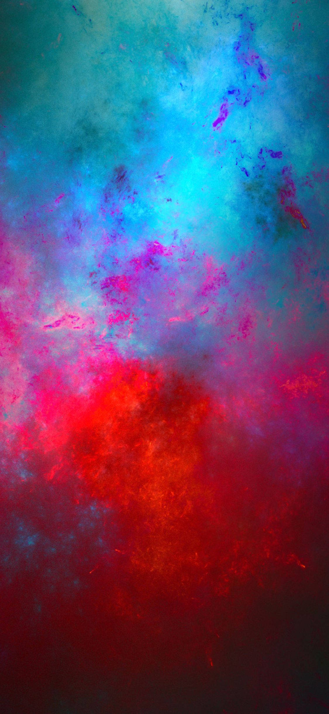 electric blue, fiery red, pink, Full HD Phone Wallpaper