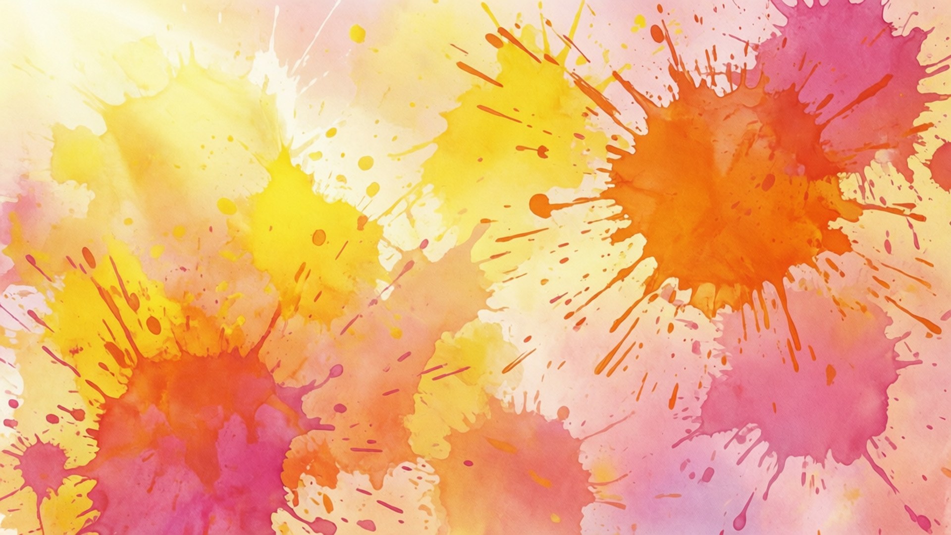 vibrant abstract sunshine, warm hues, yellow orange, Full HD Desktop Wallpaper