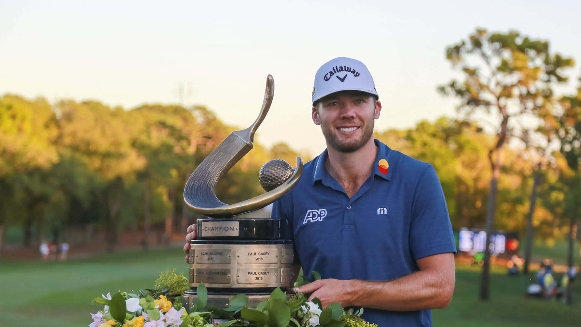 Briny Baird, golfer, trophy, Full HD Desktop Wallpaper