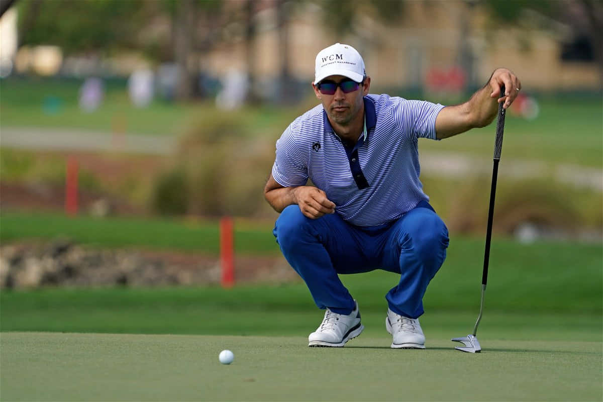 Briny Baird, golf game, putt, SD Desktop Wallpaper
