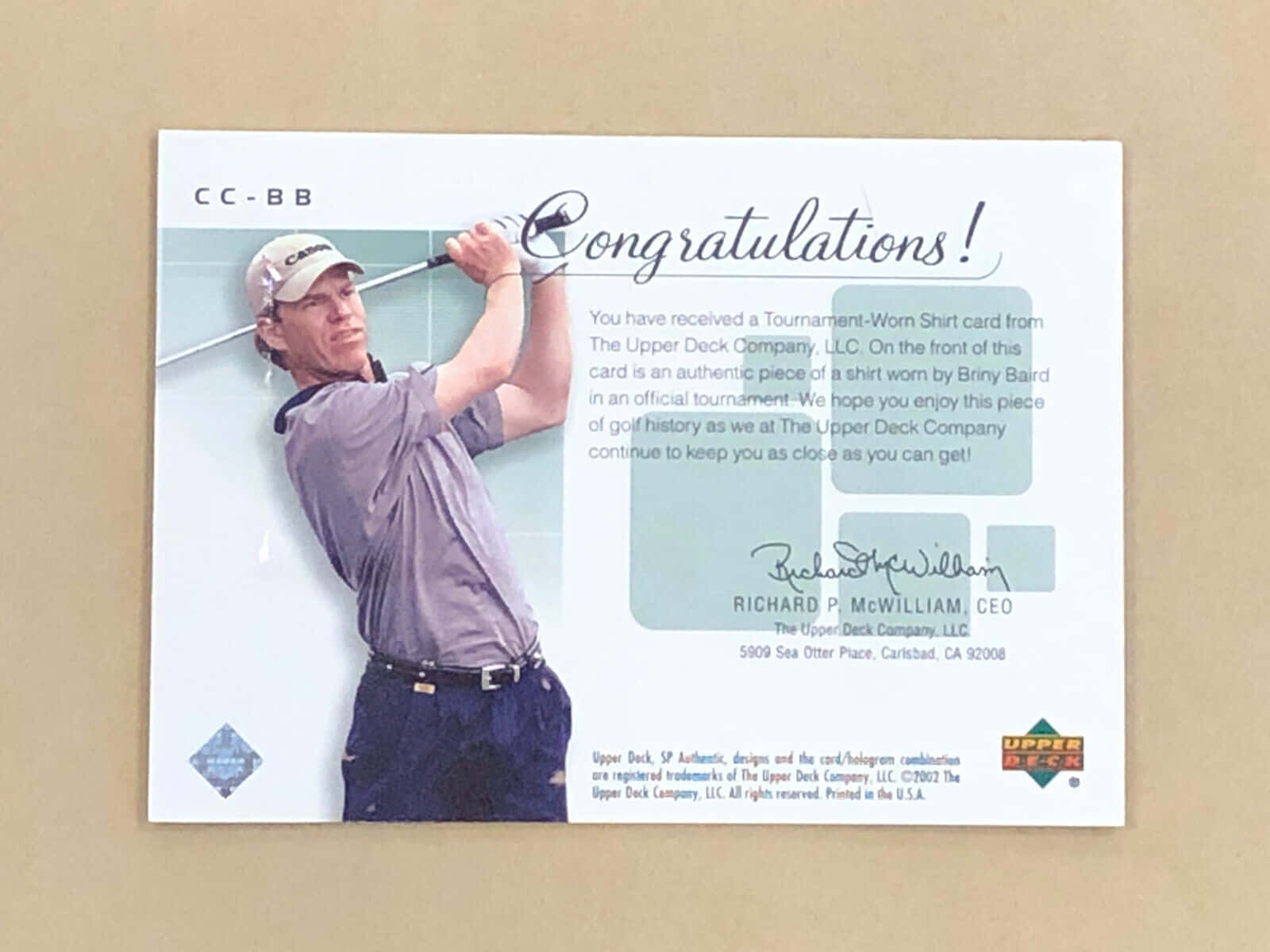 Briny Baird, perfect swing, commemorative card, HD Desktop Wallpaper