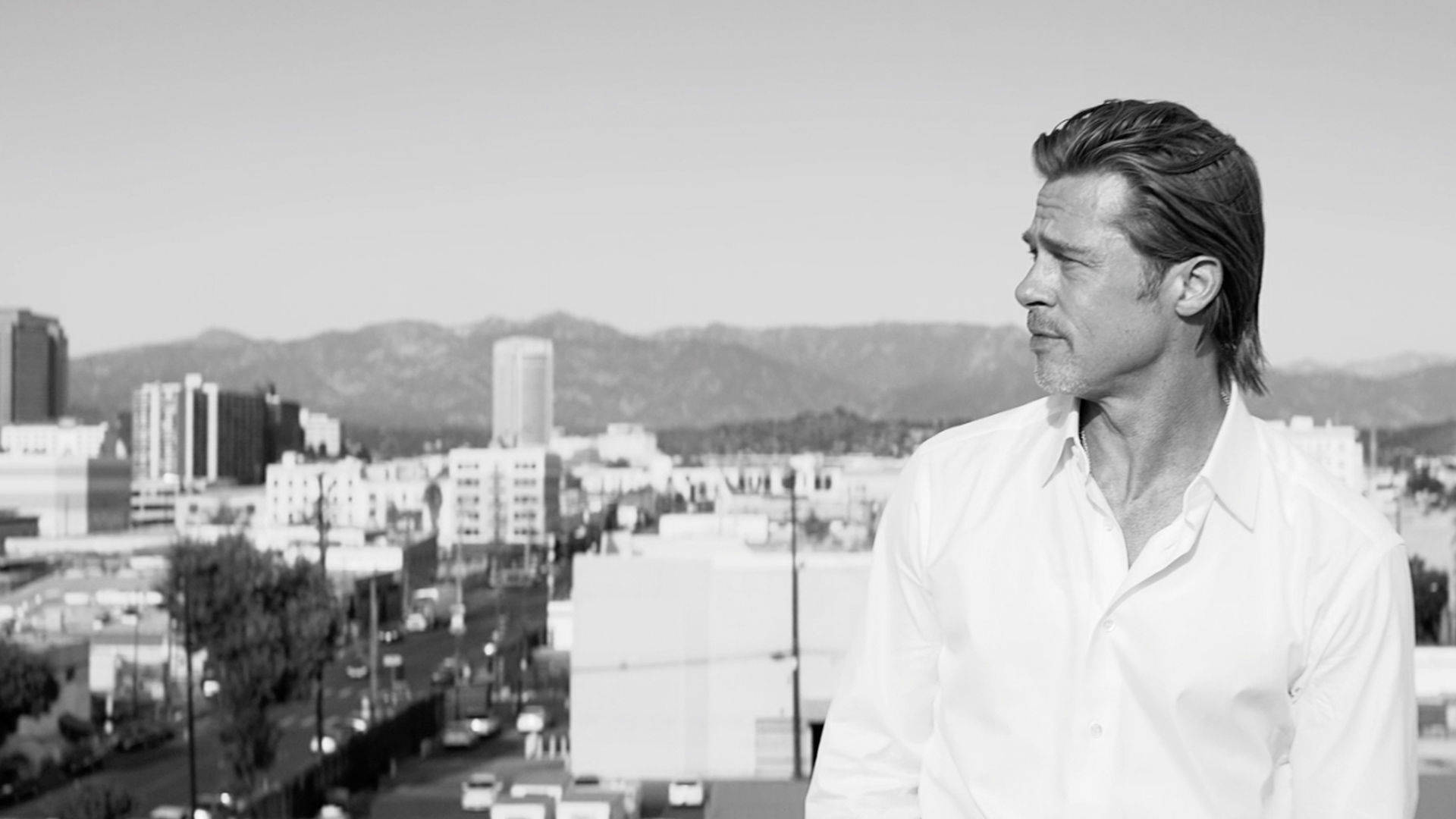 Brioni, white shirt, cityscape, Full HD Desktop Wallpaper