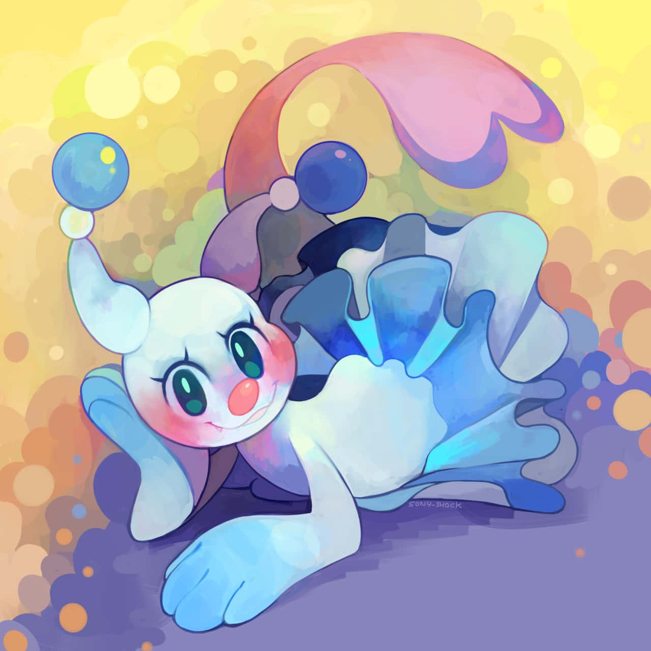 Brionne, yellow, purple, HD Desktop Wallpaper