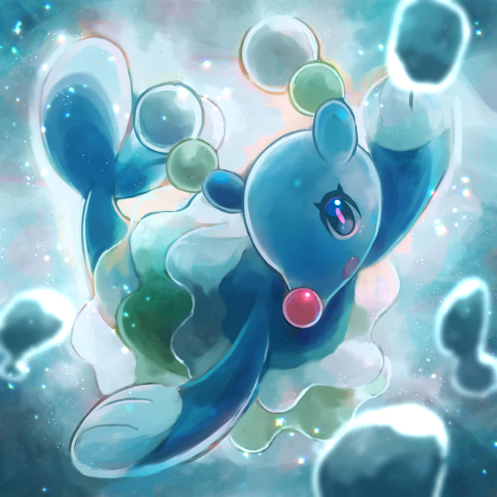 Brionne, futuristic monochrome cityscape, blue anime creature, SD Desktop Wallpaper