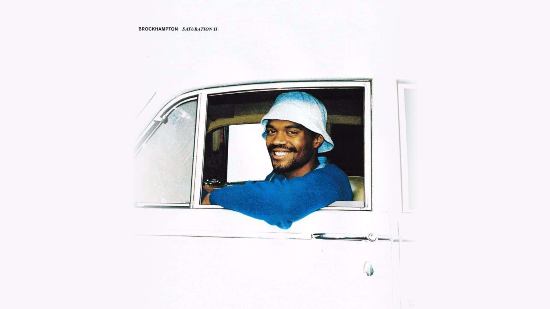 Brockhampton, blue sweater, bucket hat, Full HD Desktop Wallpaper