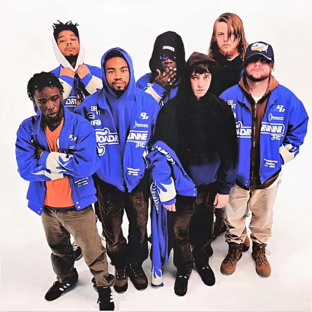 Brockhampton, blue hoodies, jackets, SD Desktop Wallpaper