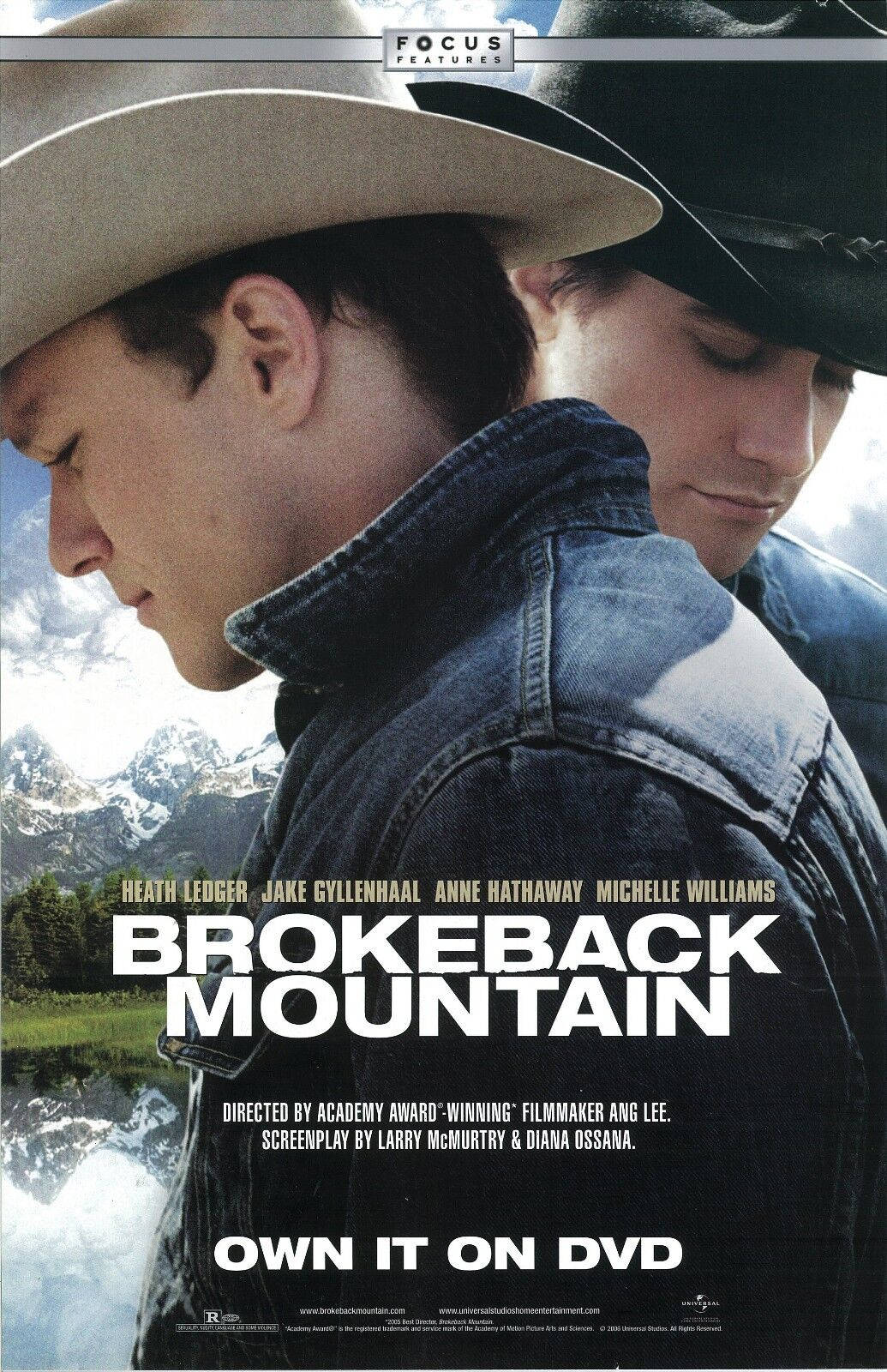 Brokeback Mountain, theatrical release poster, cowboy hats, HD Phone Wallpaper