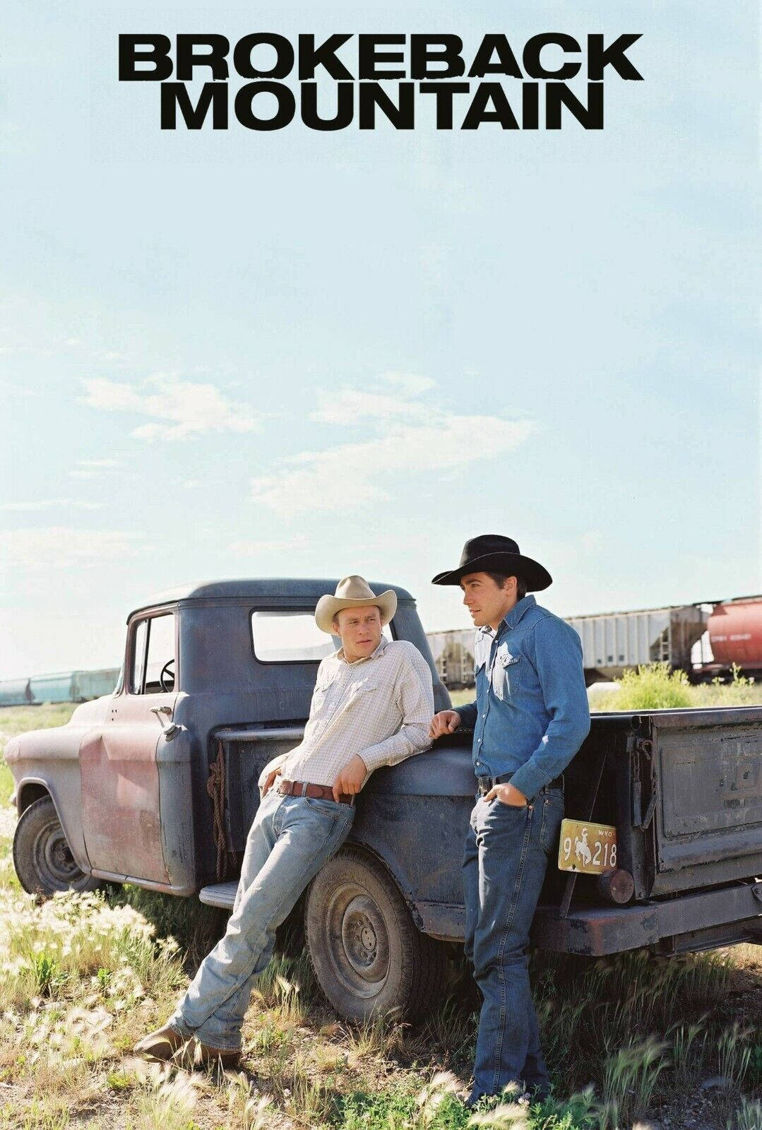 Brokeback Mountain, cowboy hats, rusty pickup truck, HD Phone Wallpaper