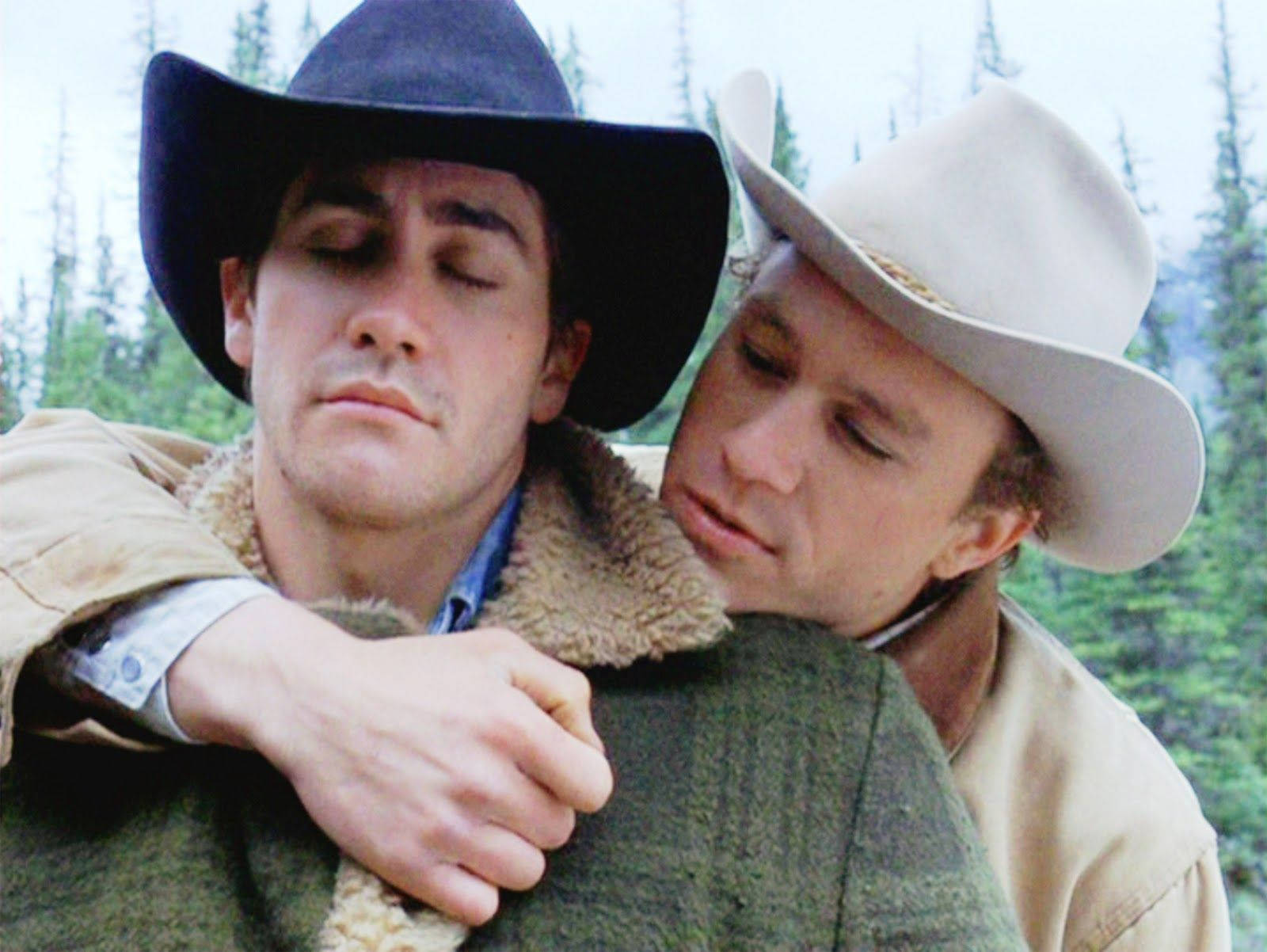 Brokeback Mountain, cowboy hats, forest, HD Desktop Wallpaper