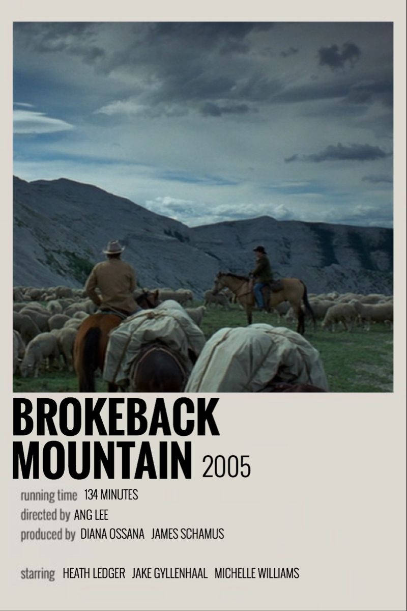 Brokeback Mountain, movie cover, cowboys, SD Phone Wallpaper