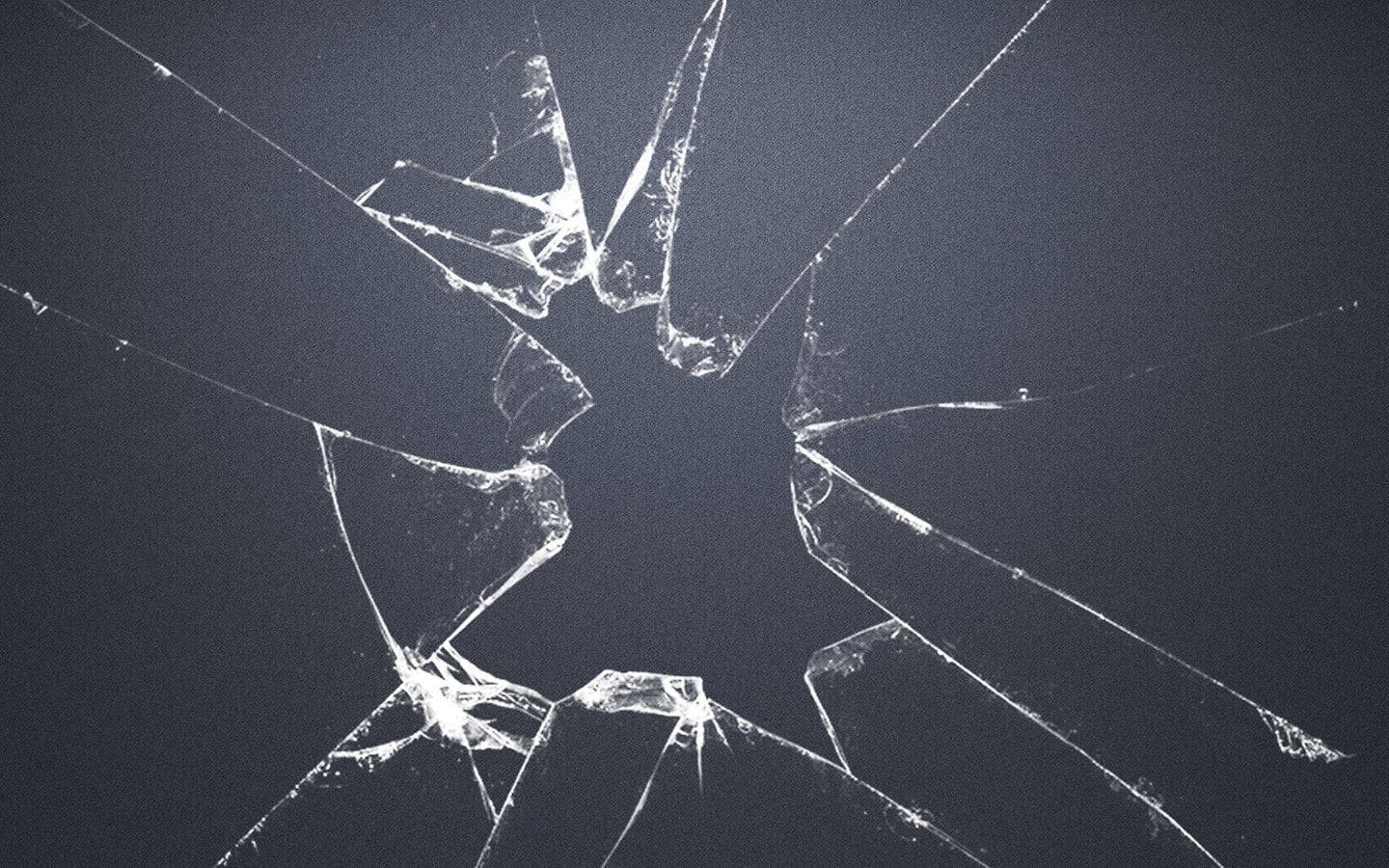 cracked gaping hole, broken computer screen, shattered glass, HD Desktop Wallpaper
