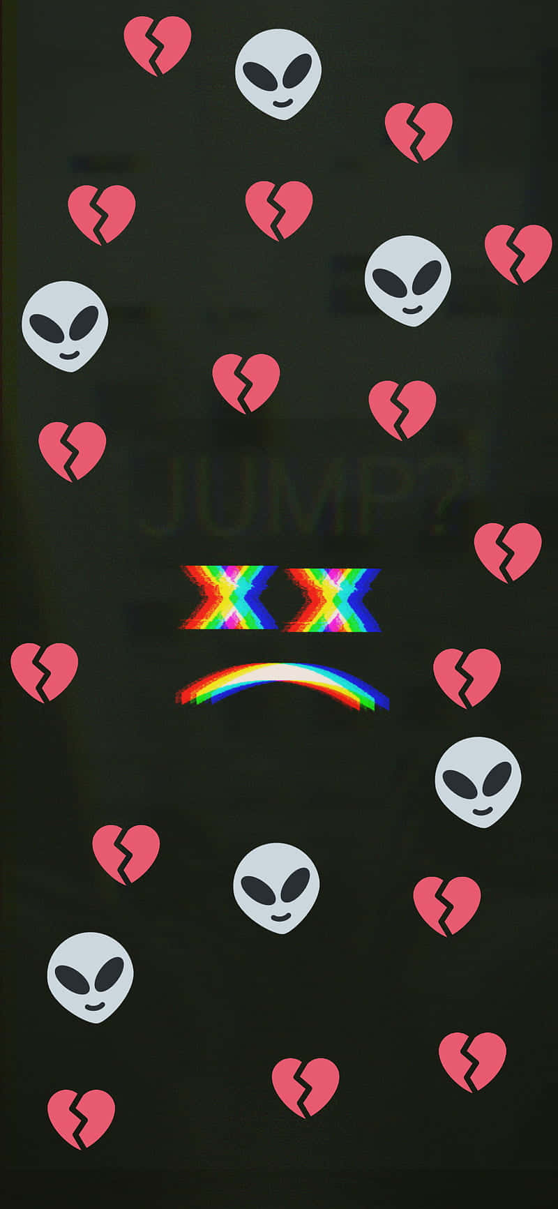 Broken Heart Aesthetics, pastel pink background, pink broken hearts, HD Phone Wallpaper
