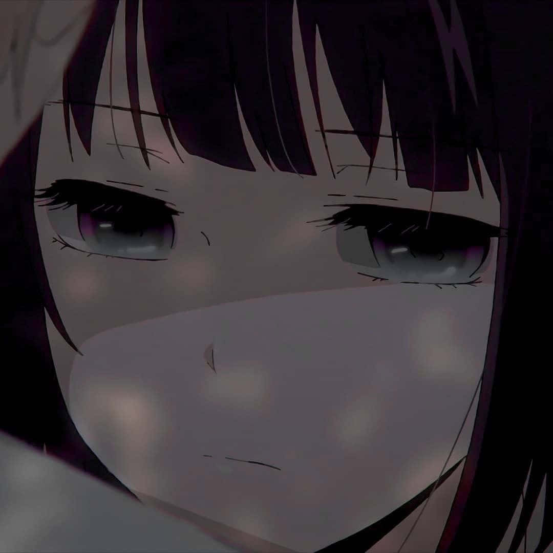 Broken Heart Anime, anime girl, dark hair, SD Desktop Wallpaper