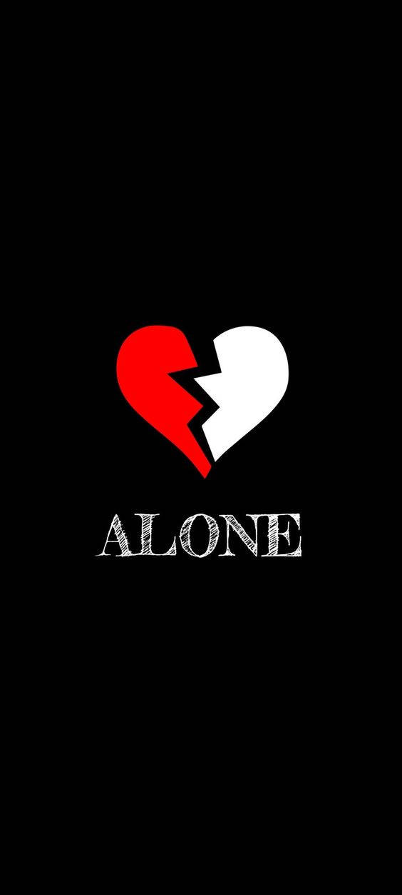 Broken Heart, iPhone, red, SD Phone Wallpaper