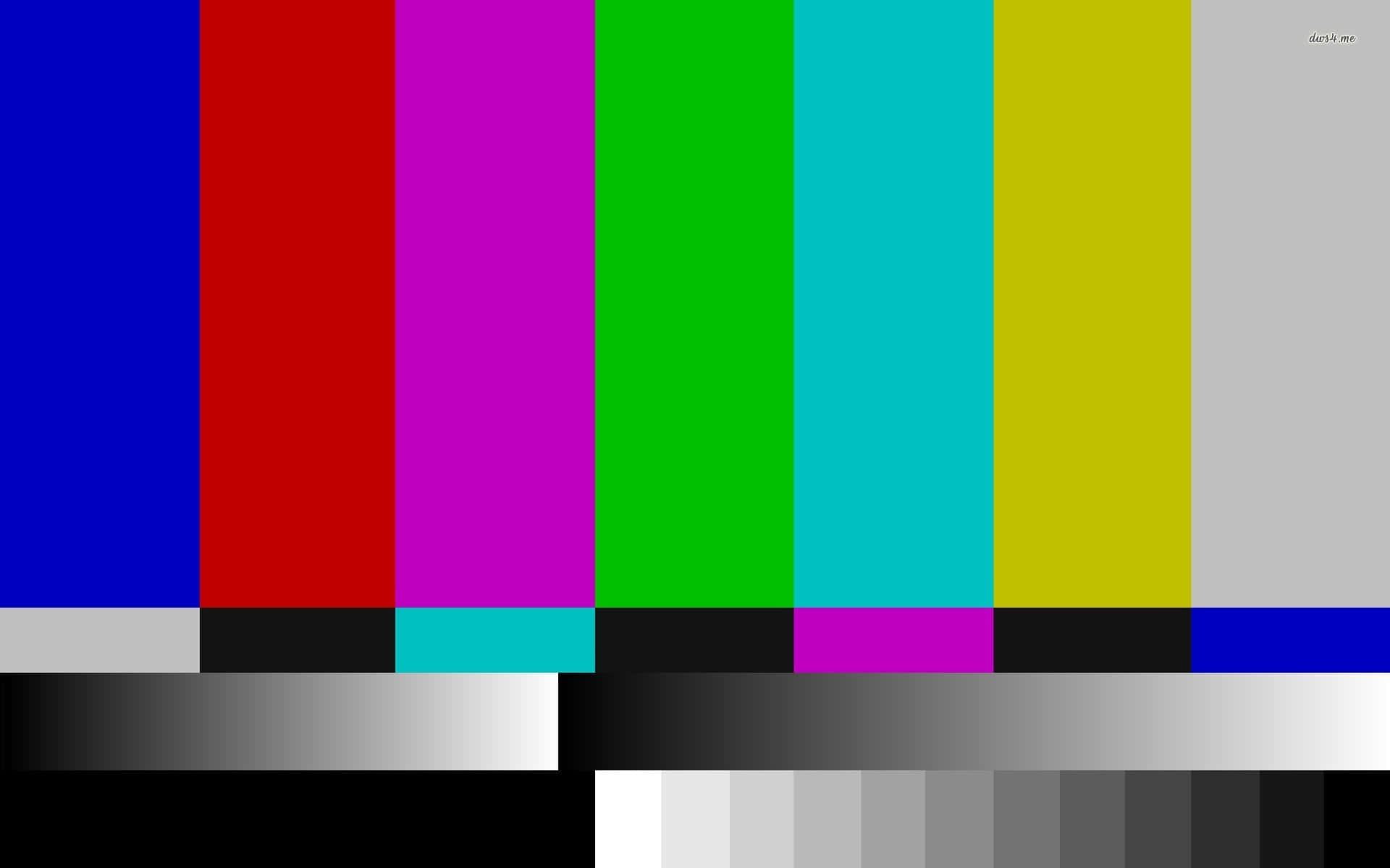 tv test screen, color bar test pattern, vibrant vertical stripes, Full HD Desktop Wallpaper