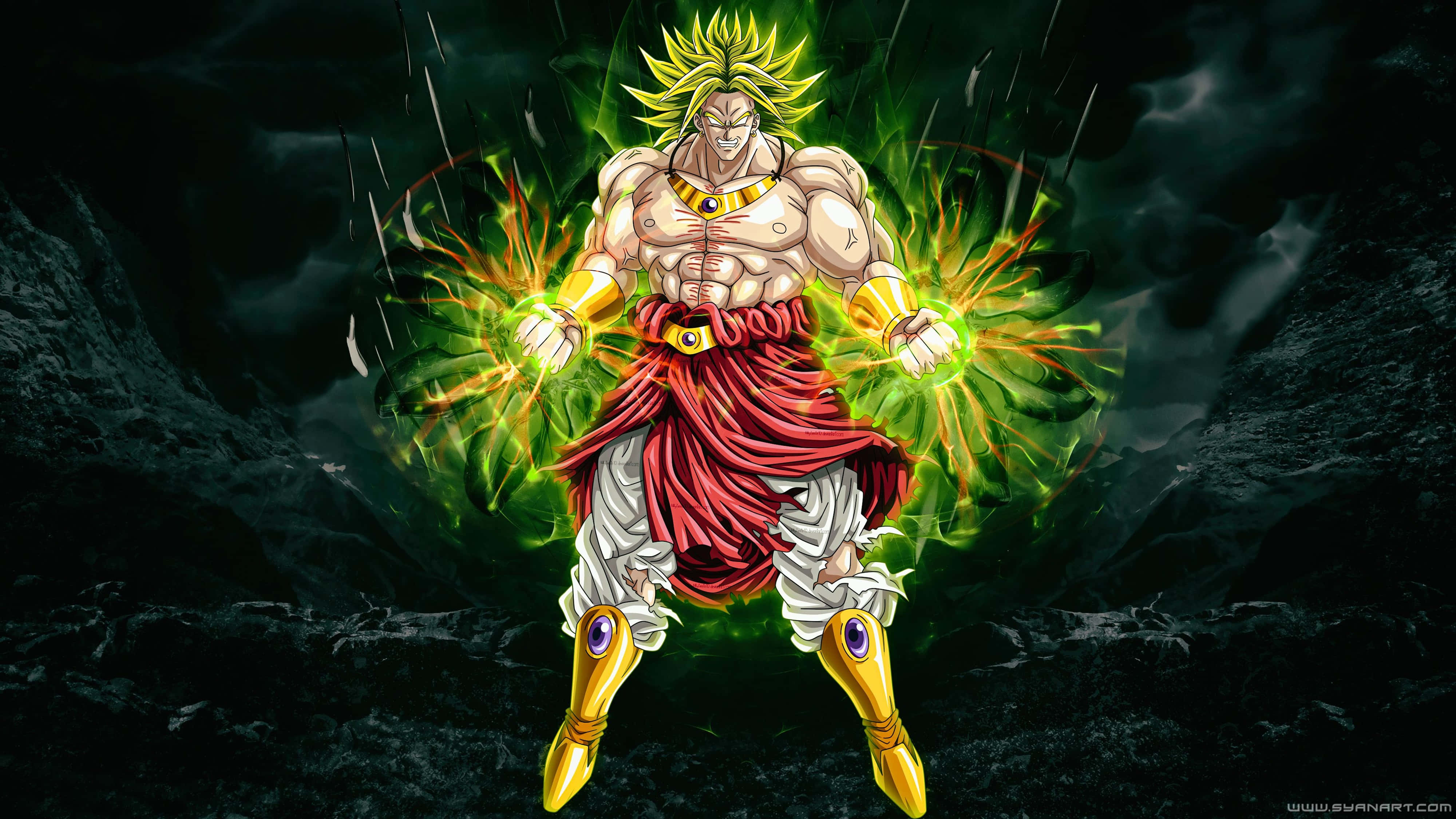 Broly 4K, 4000 x 2250, anime warrior, 4K Desktop Wallpaper