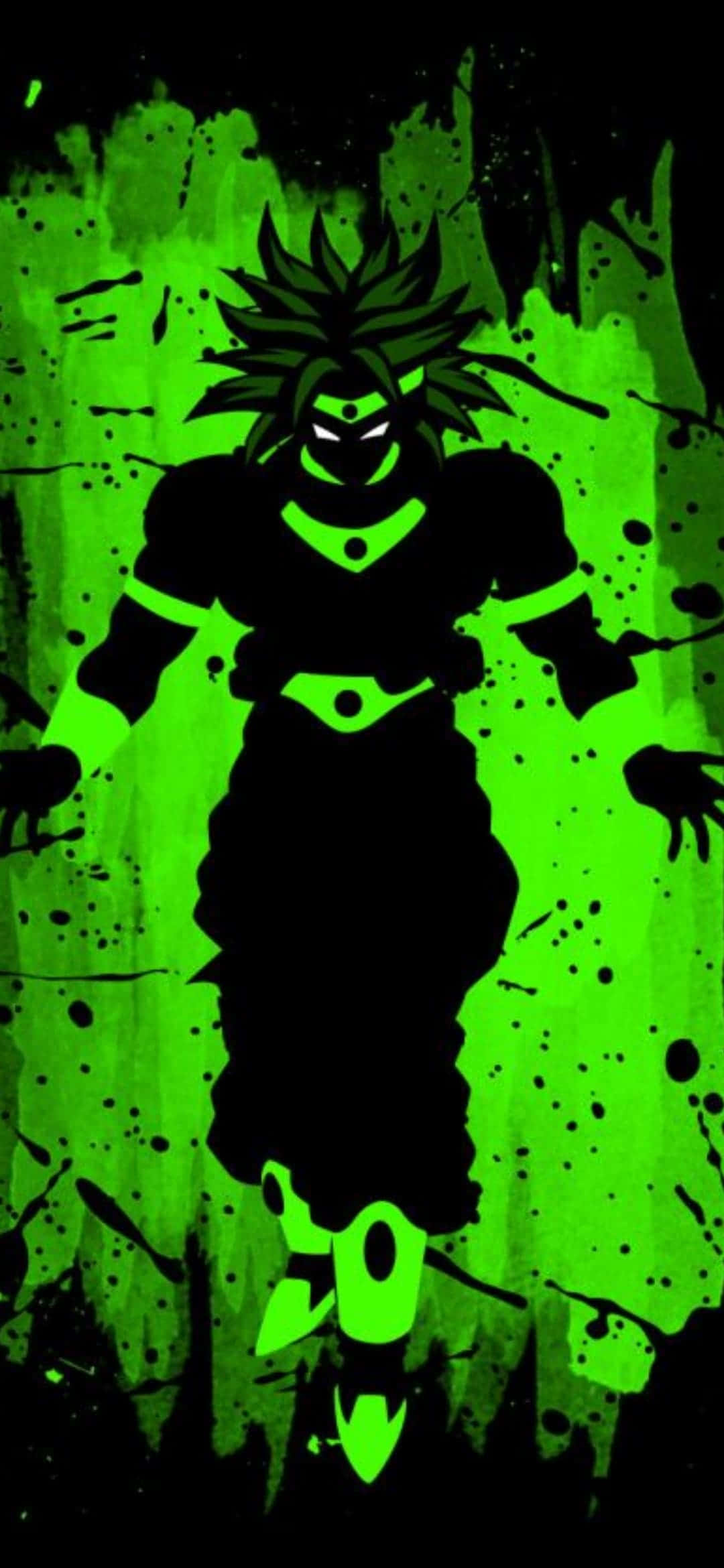 Broly, iPhone, spiky-haired anime warrior, Full HD Phone Wallpaper