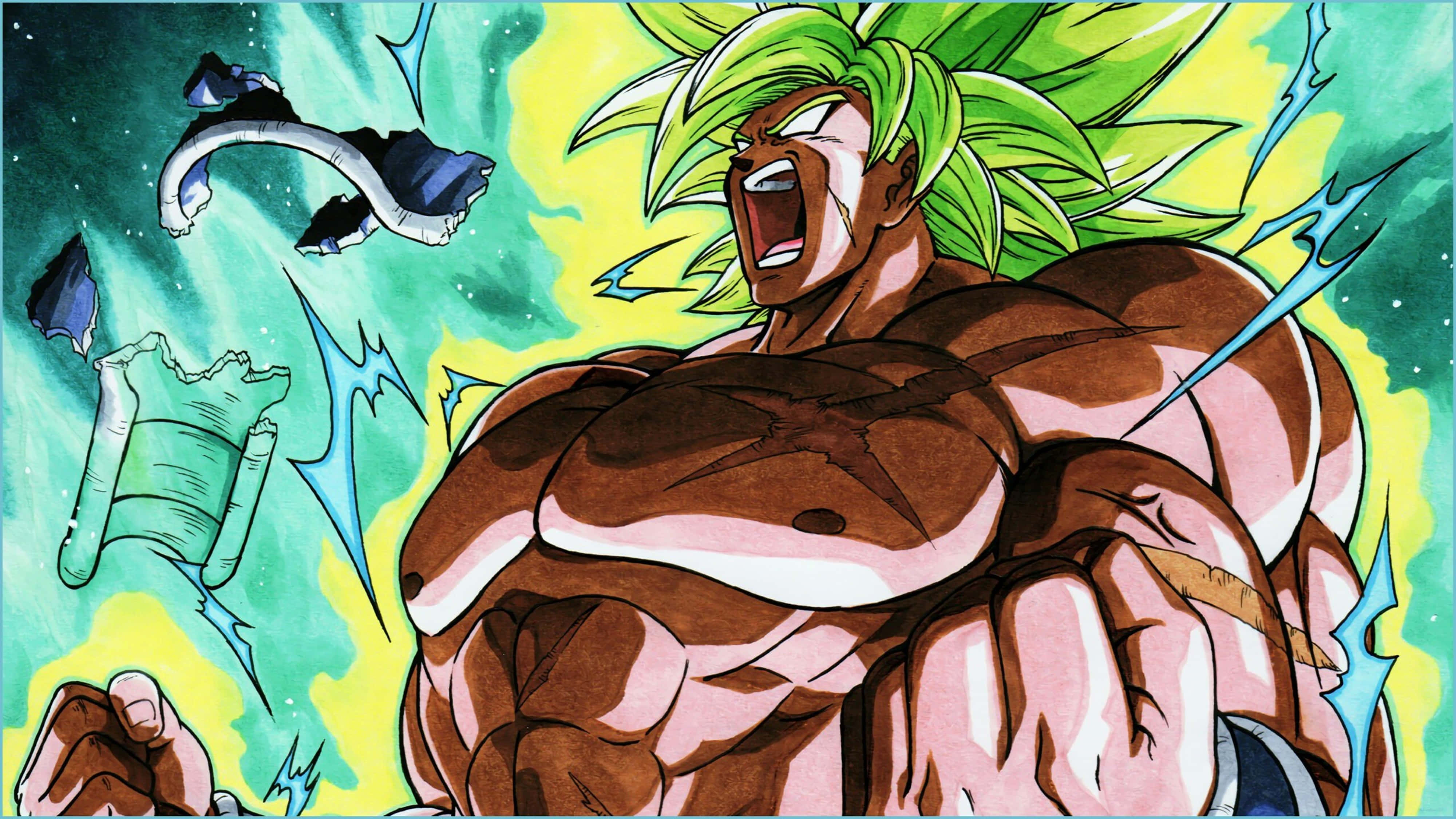 Broly, 4K, 4000 x 2250, 4K Desktop Wallpaper