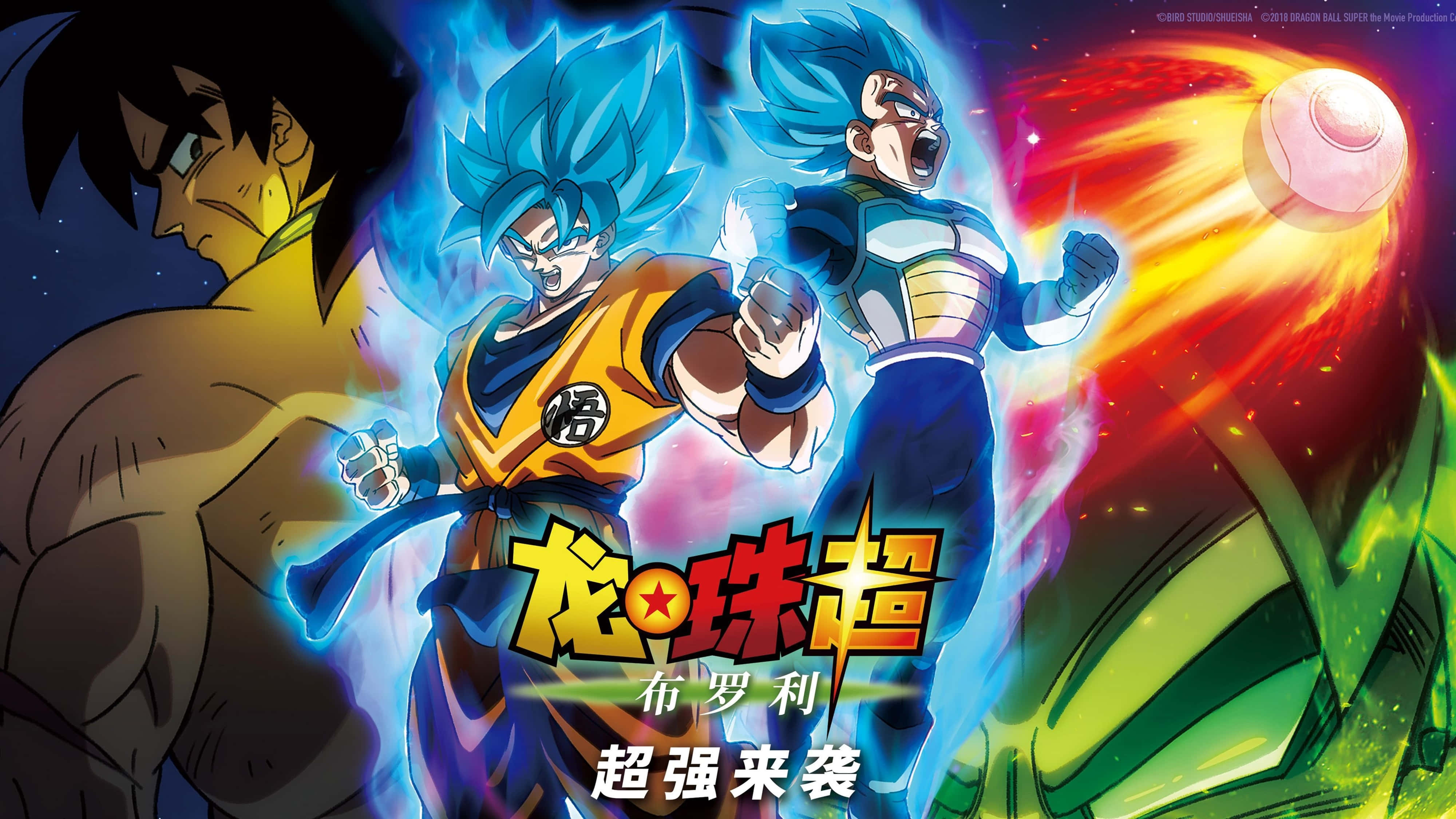Broly, 4K, cosmic battle, 4K Desktop Wallpaper