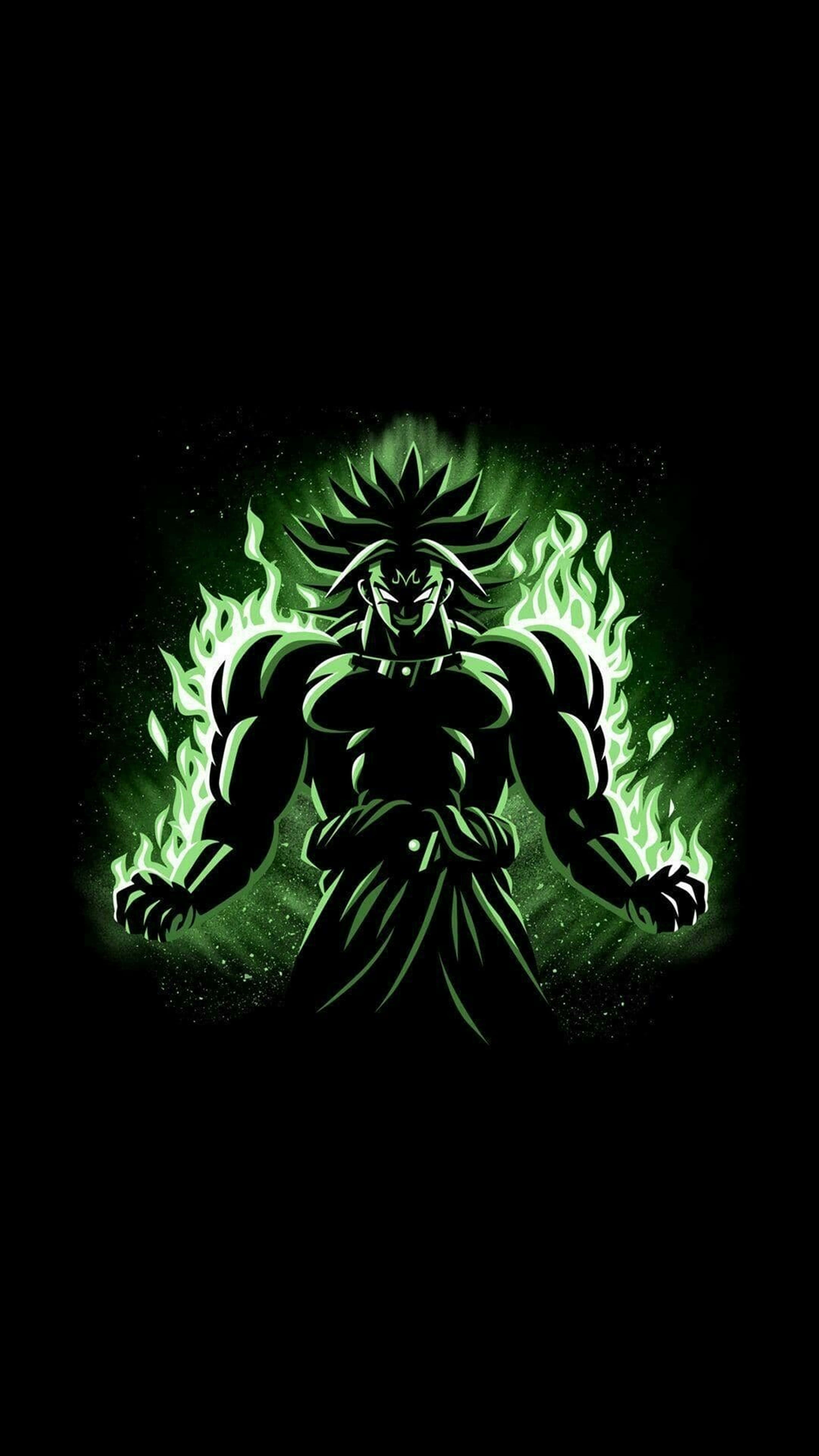 Broly, 4K, spiky hair, 5K Phone Wallpaper