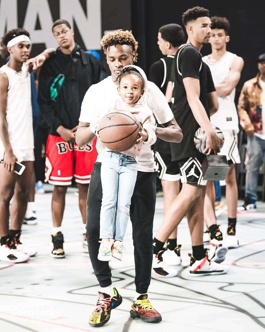 Bronny James, basketball player, young child, HD Phone Wallpaper