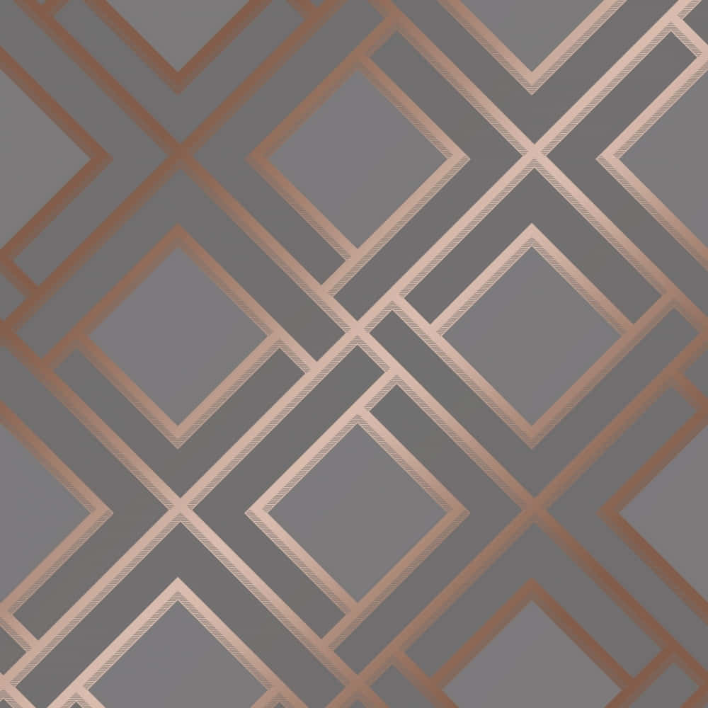 bronze, rose gold, diamond patterns, SD Desktop Wallpaper