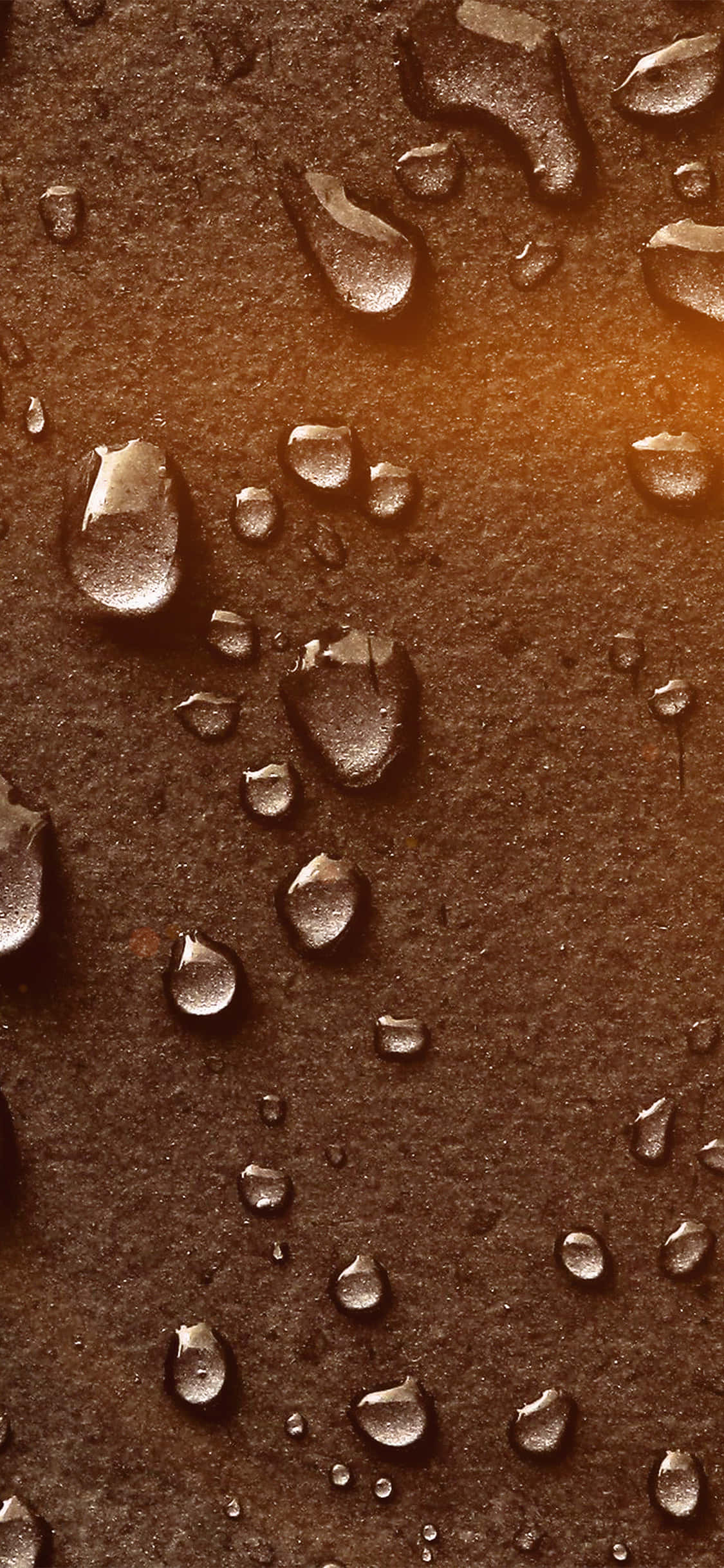 bronze panel, moisture, textured brown surface, Full HD Phone Wallpaper