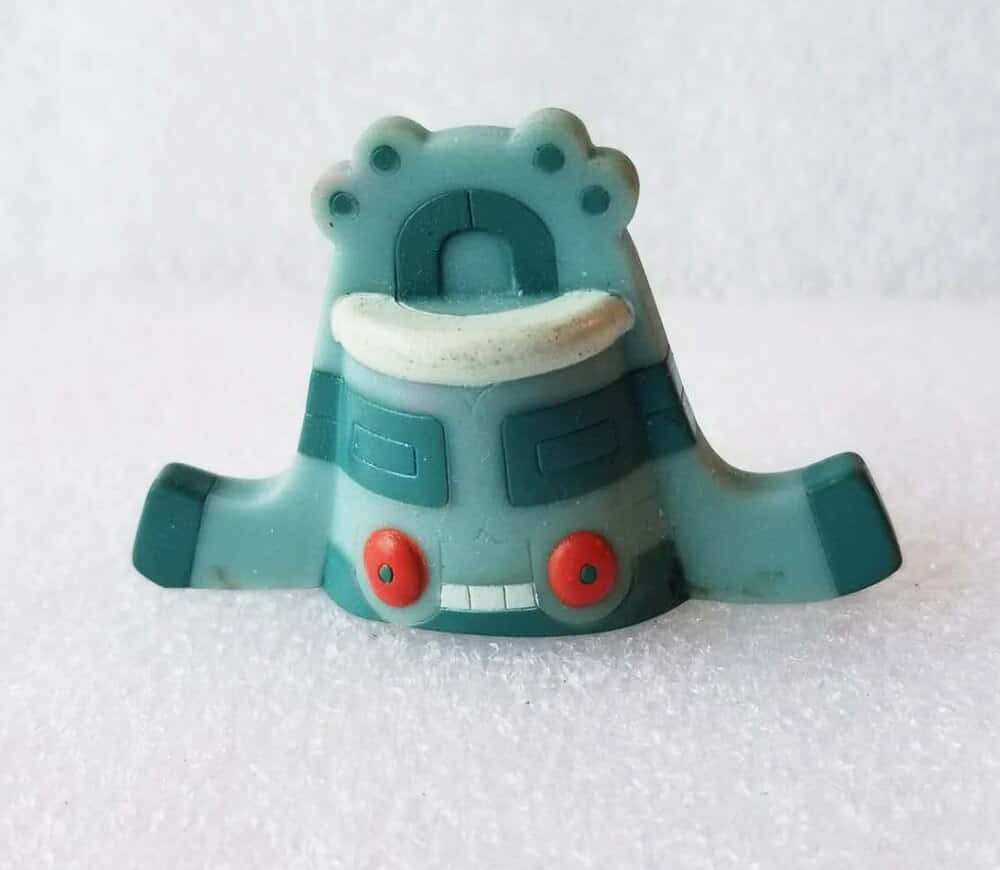 Bronzong, teal, red, SD Desktop Wallpaper