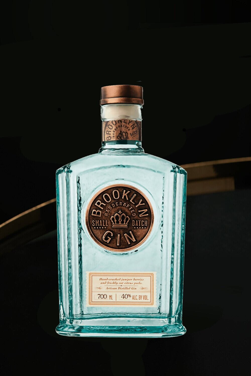 Brooklyn Gin, blue bottle, turquoise gin bottle, HD Phone Wallpaper
