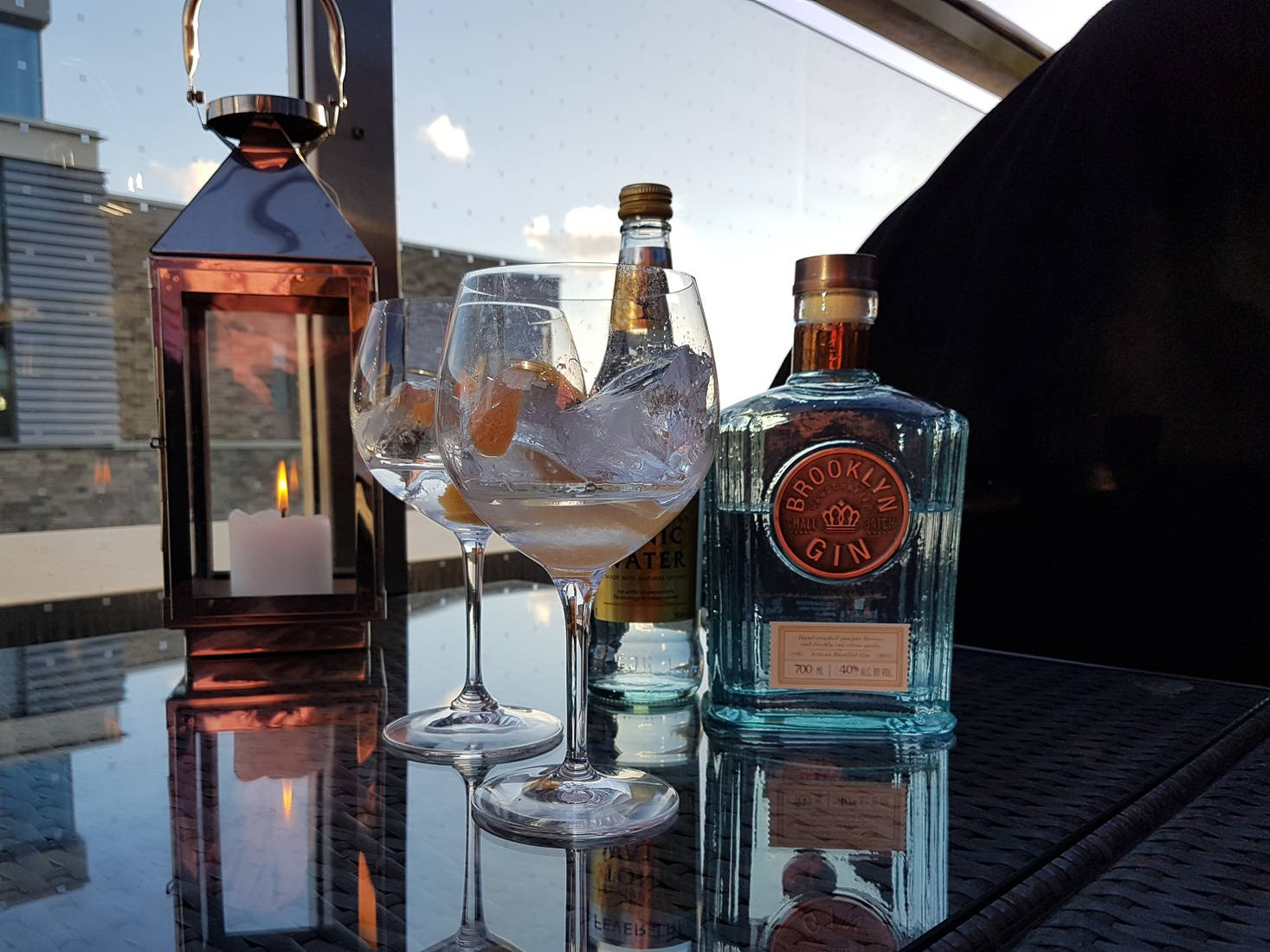 Brooklyn Gin, gin cocktails, ice, HD Desktop Wallpaper