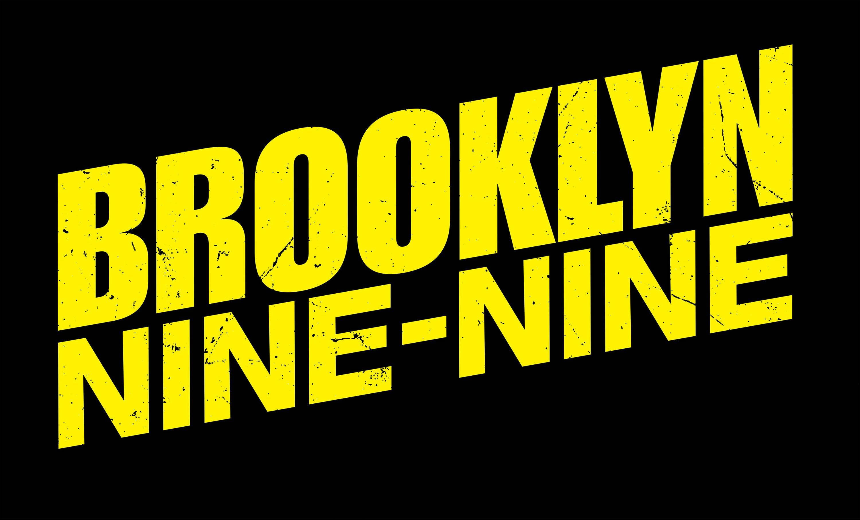Brooklyn Nine Nine, yellow, black, 2K Desktop Wallpaper