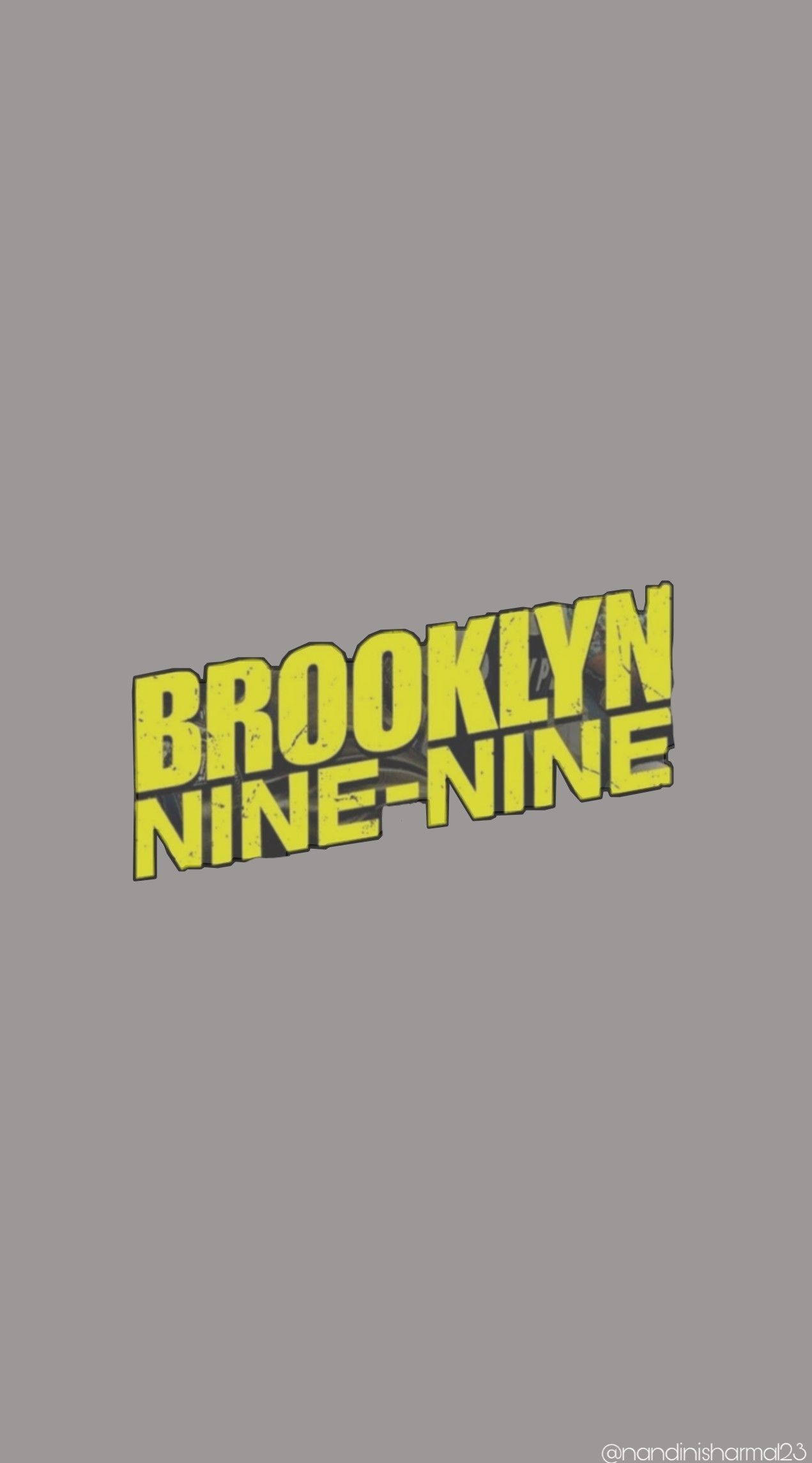 Brooklyn Nine Nine, yellow, gray, Full HD Phone Wallpaper