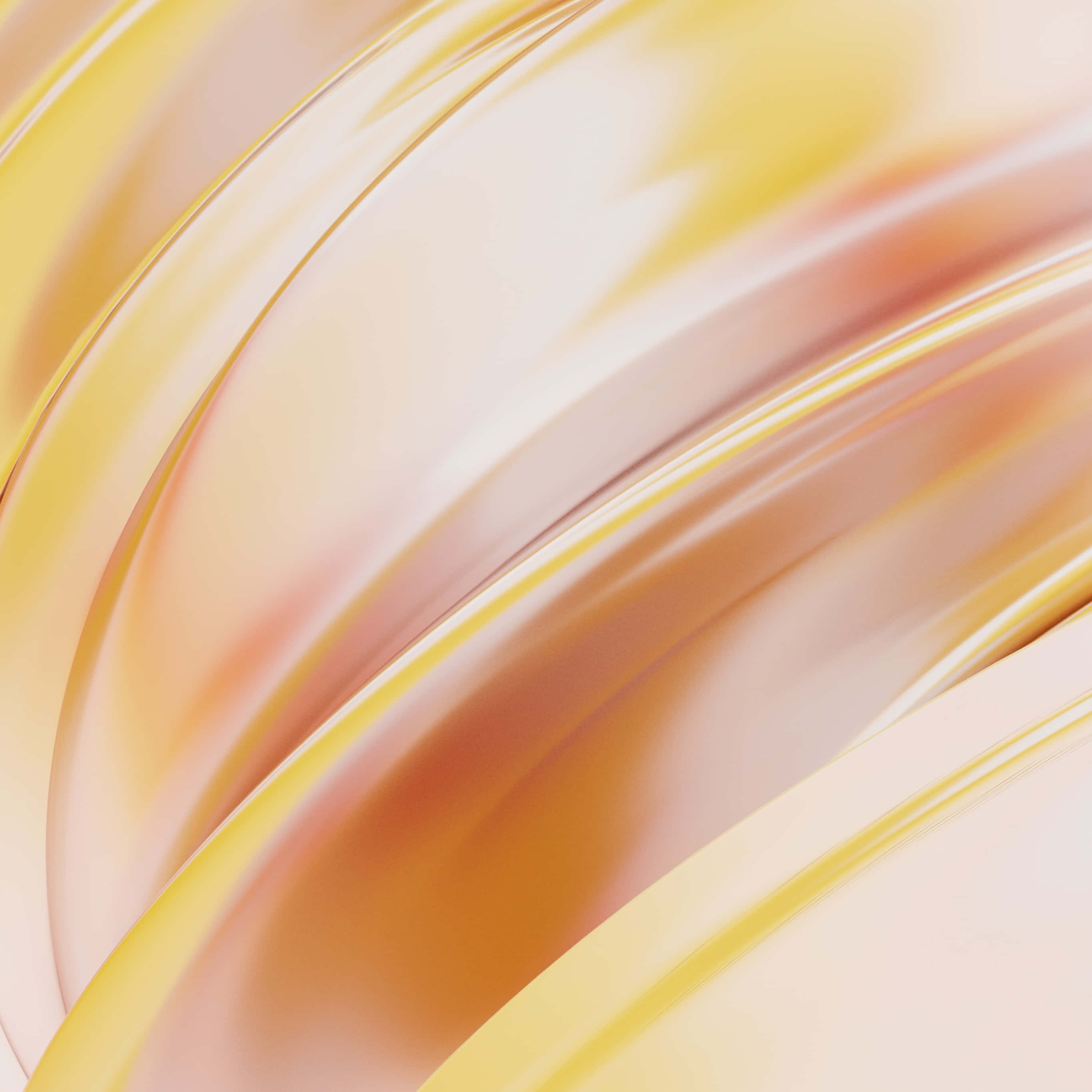 brown abstract, 2732 x 2732, warm yellow peach, 2K Desktop Wallpaper
