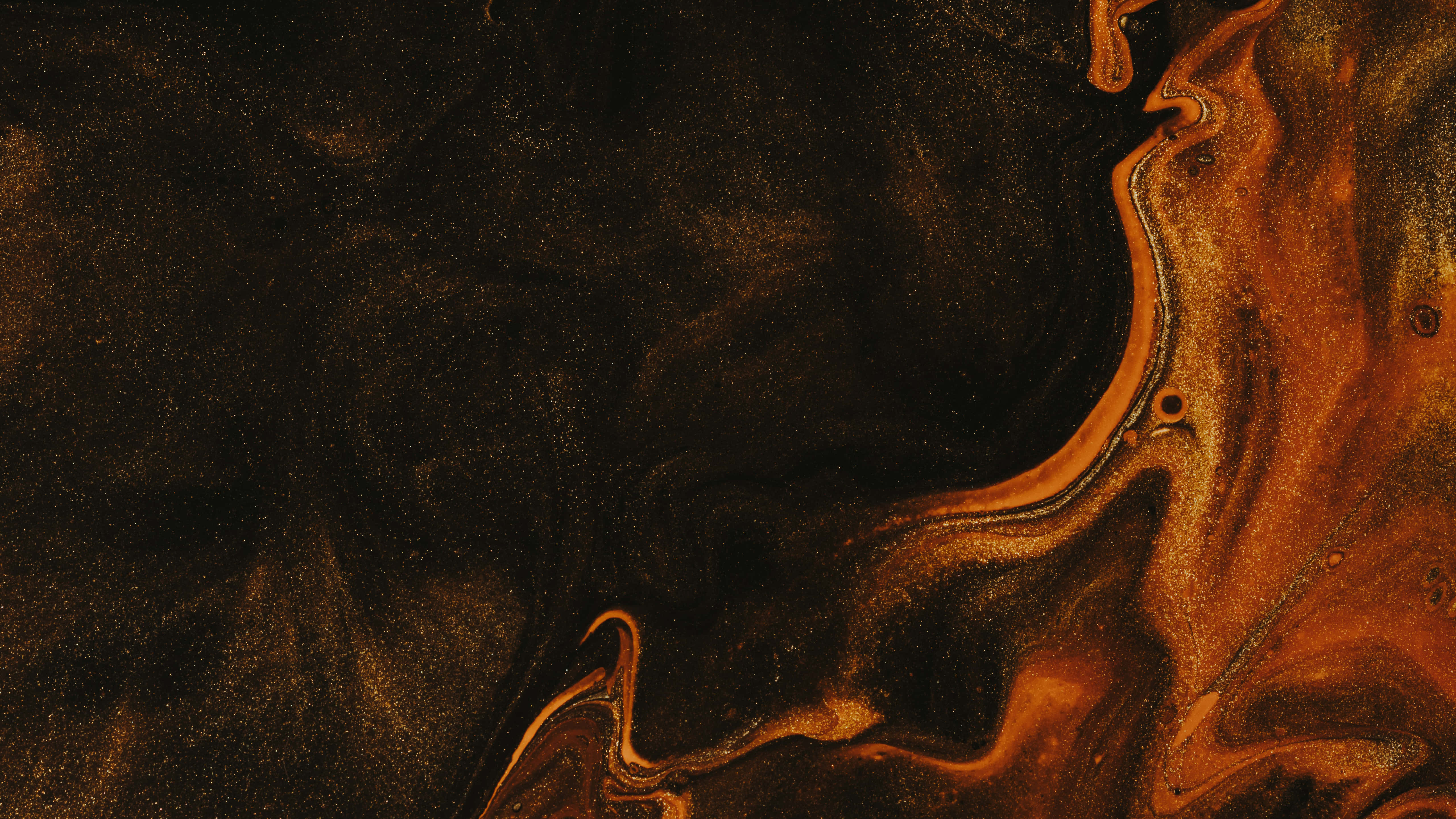 brown abstract, 5120 x 2880, deep black, 5K Desktop Wallpaper
