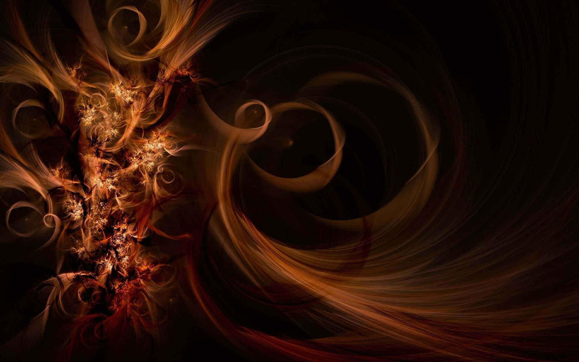 brown abstract, amber, crimson, Full HD Desktop Wallpaper