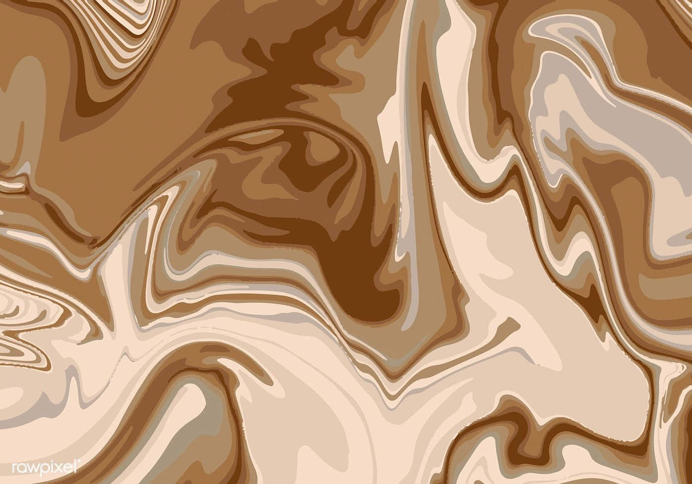 brown abstract, swirling browns, creams, HD Desktop Wallpaper