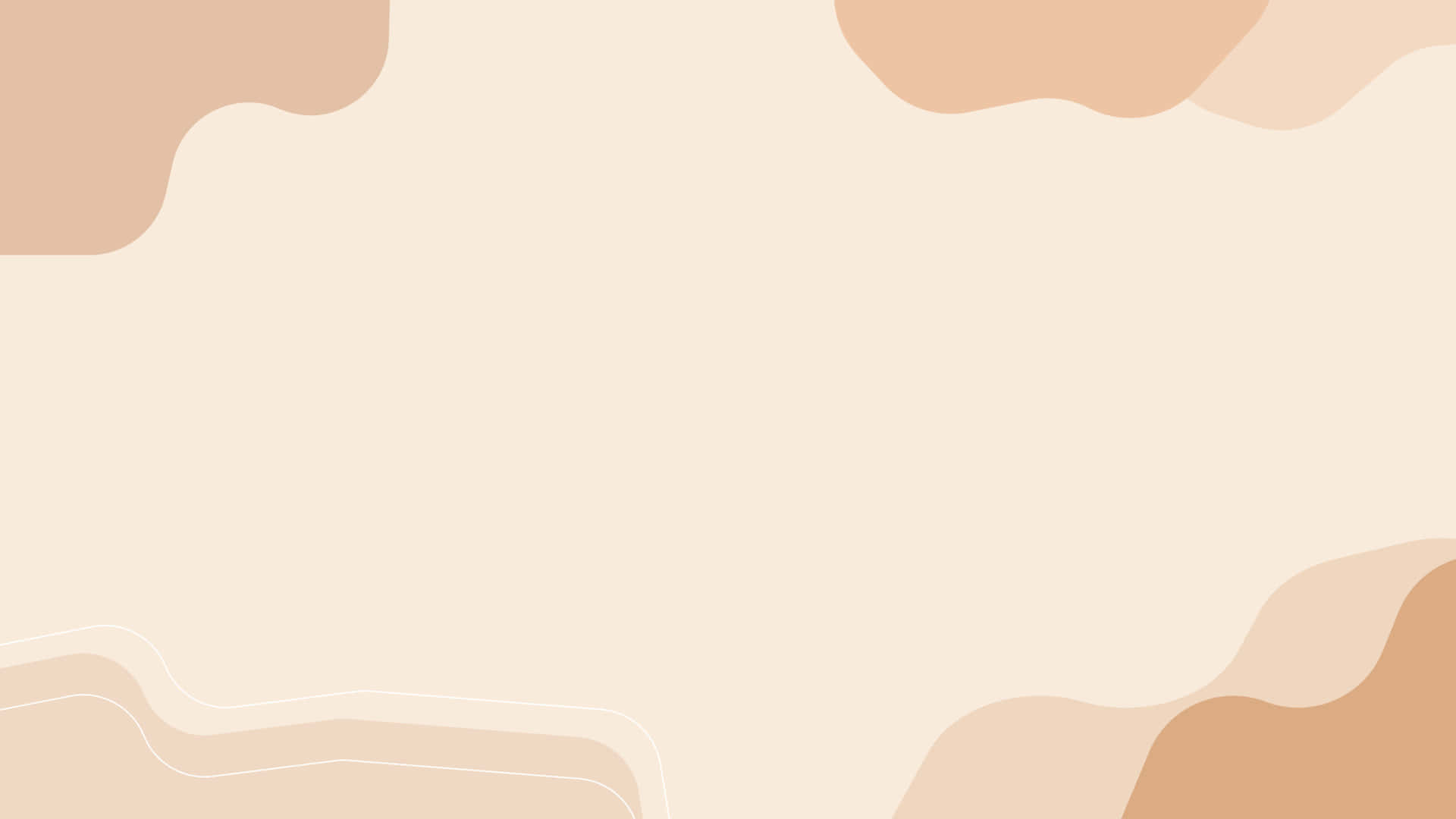 abstract brown tones, soft beige, peach, Full HD Desktop Wallpaper