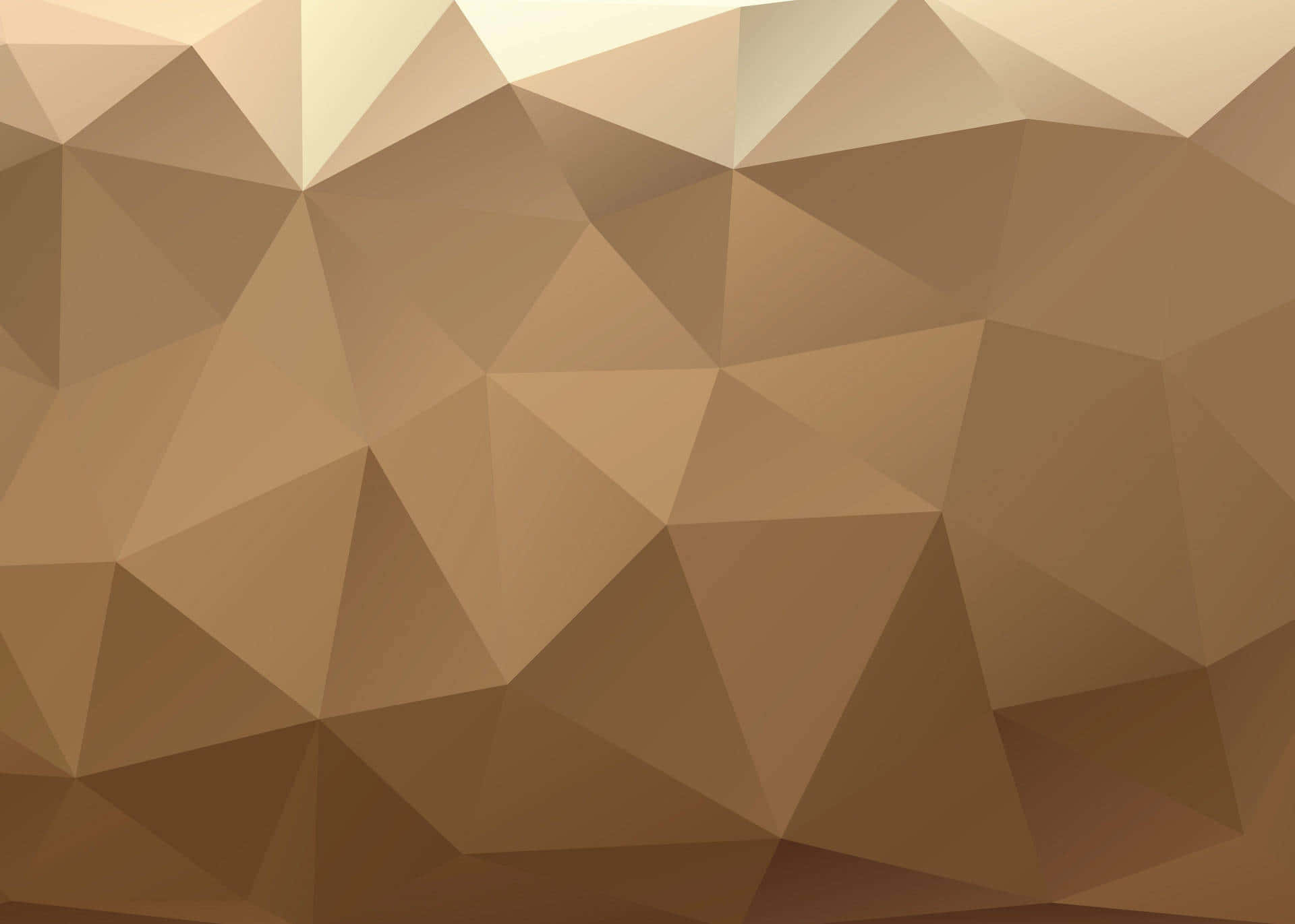 brown abstract, geometric wallpaper, low-poly design, Full HD Desktop Wallpaper