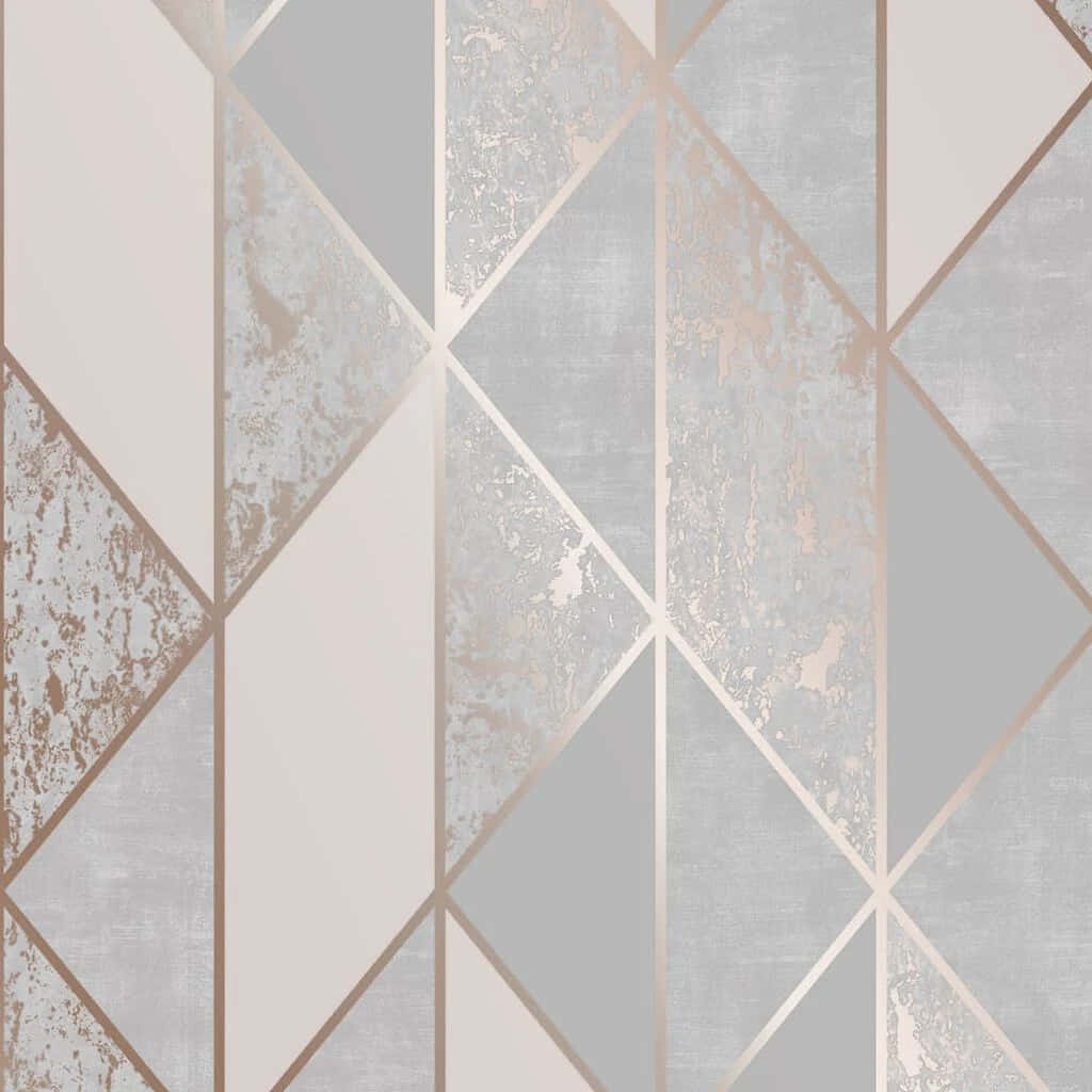 Brown and Gold, diamond pattern, distressed silver, SD Desktop Wallpaper