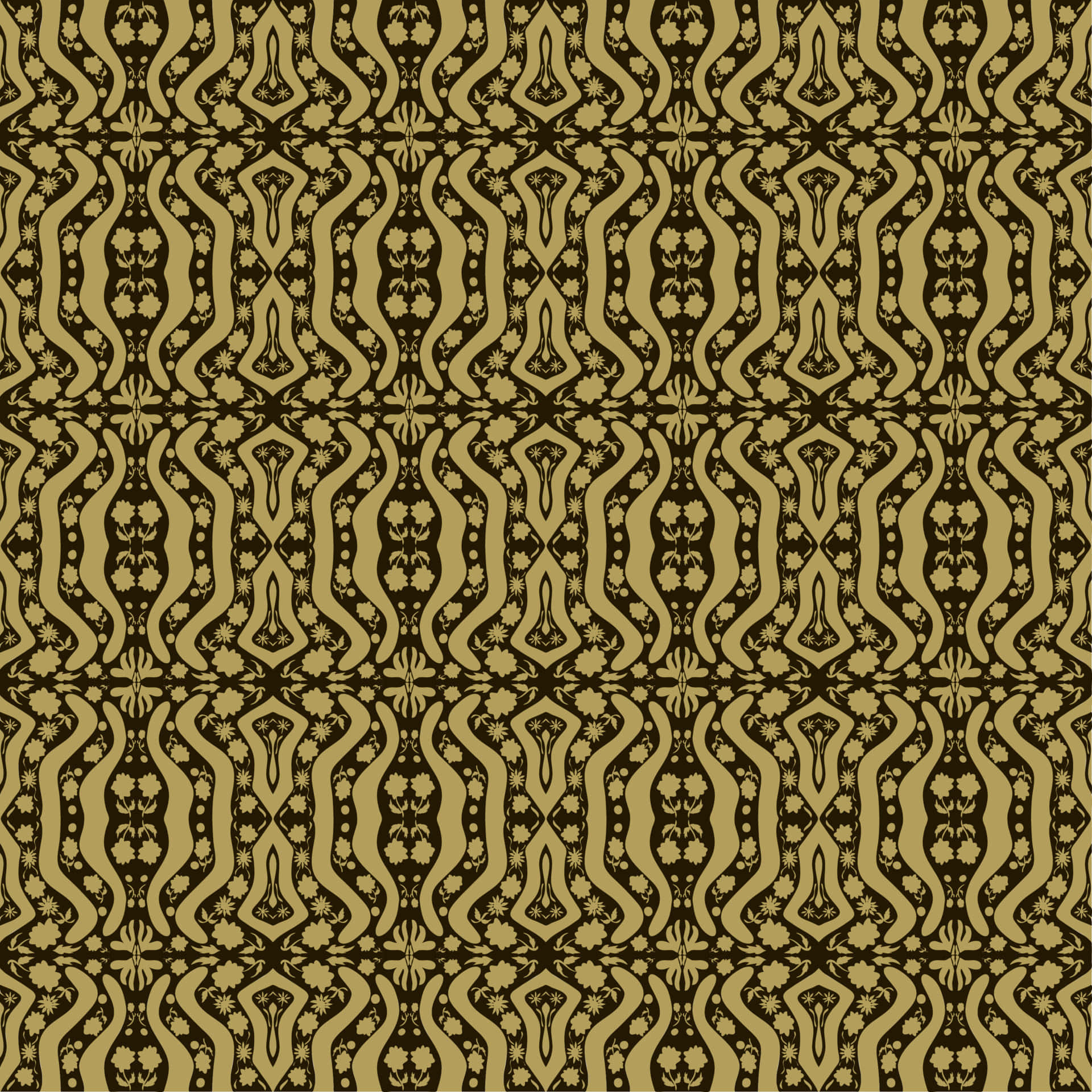 gold, black, zigzag pattern, Full HD Desktop Wallpaper