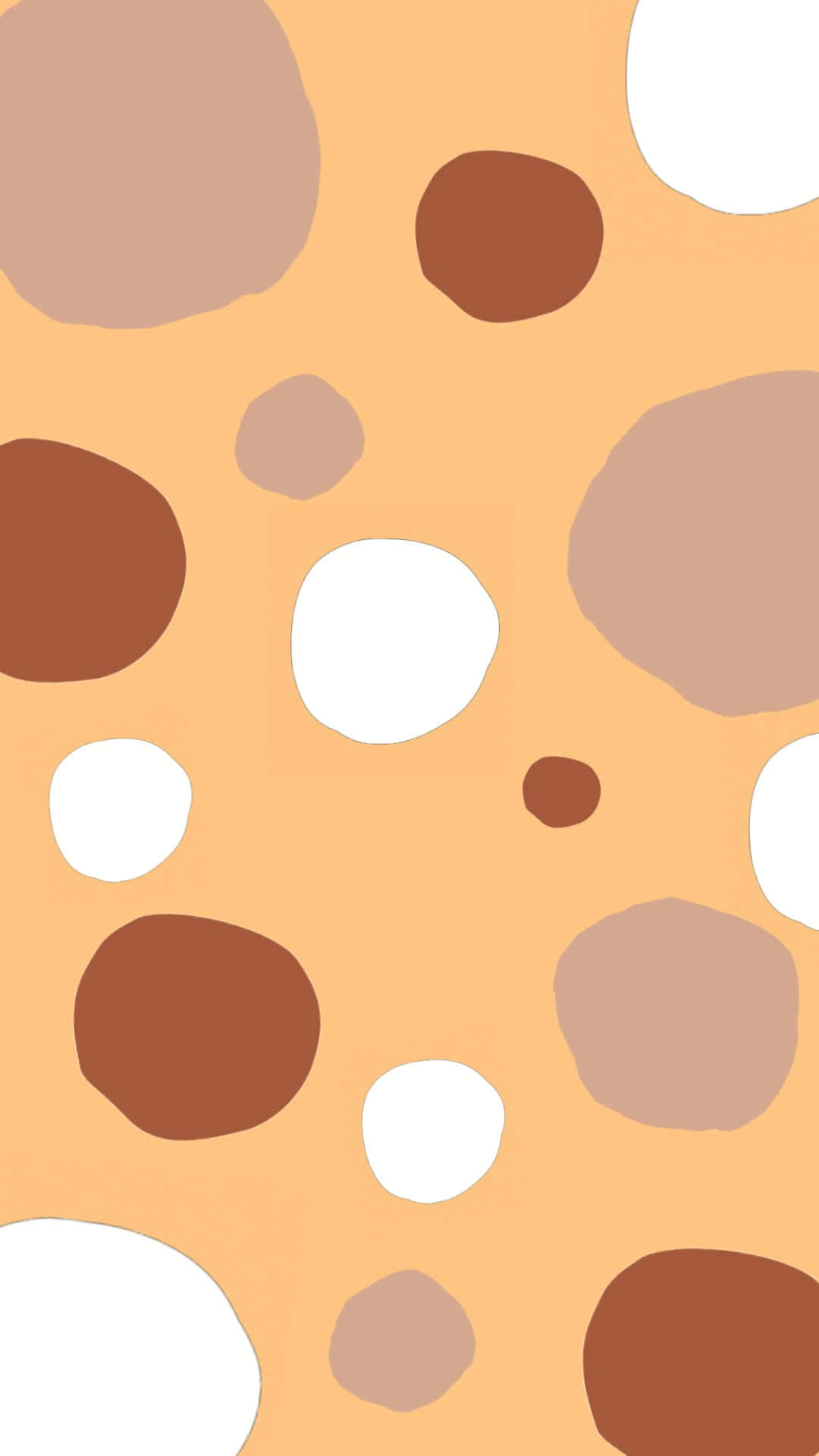 orange, brown, white, Full HD Phone Wallpaper
