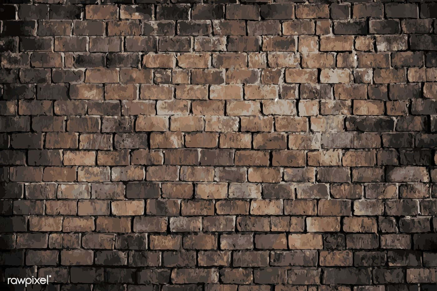 brown brick, weathered brick wall, earthy tones, HD Desktop Wallpaper