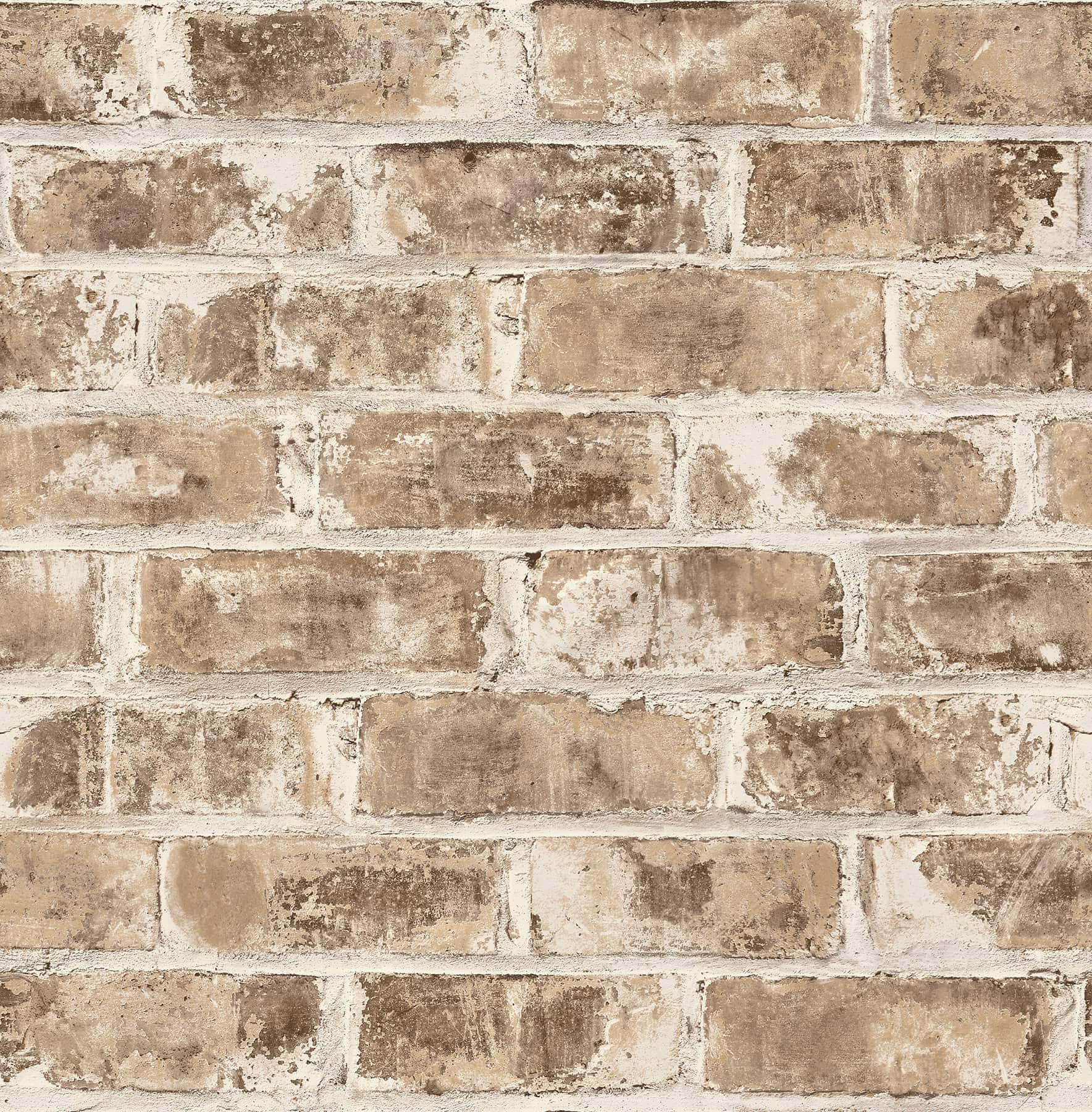 brown brick, textured pattern, weathered beige brick wall, HD Phone Wallpaper