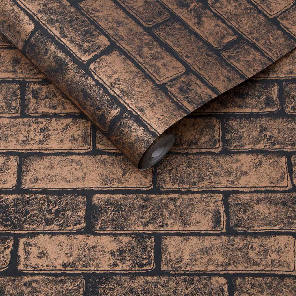 Brown Brick, vintage brick-pattern wallpaper, textured brown bricks, SD Desktop Wallpaper