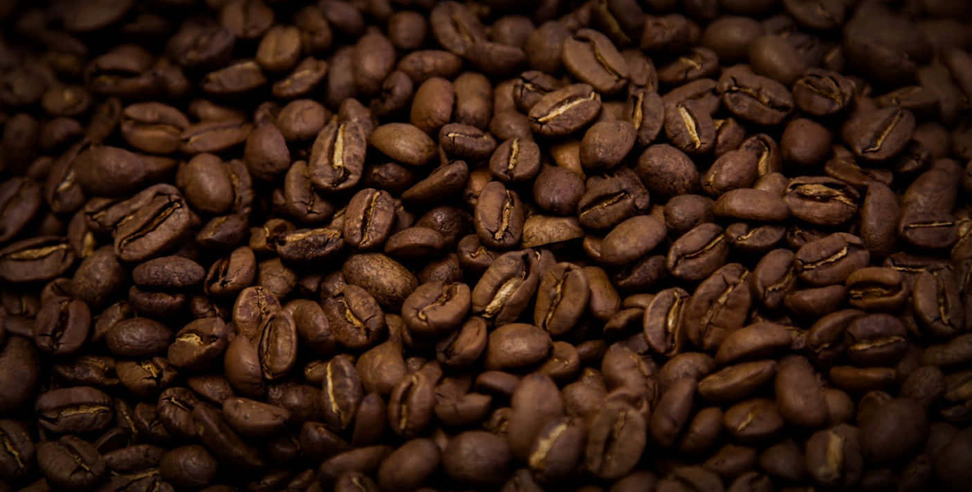 brown coffee, richly roasted coffee beans, deep brown hues, HD Desktop Wallpaper